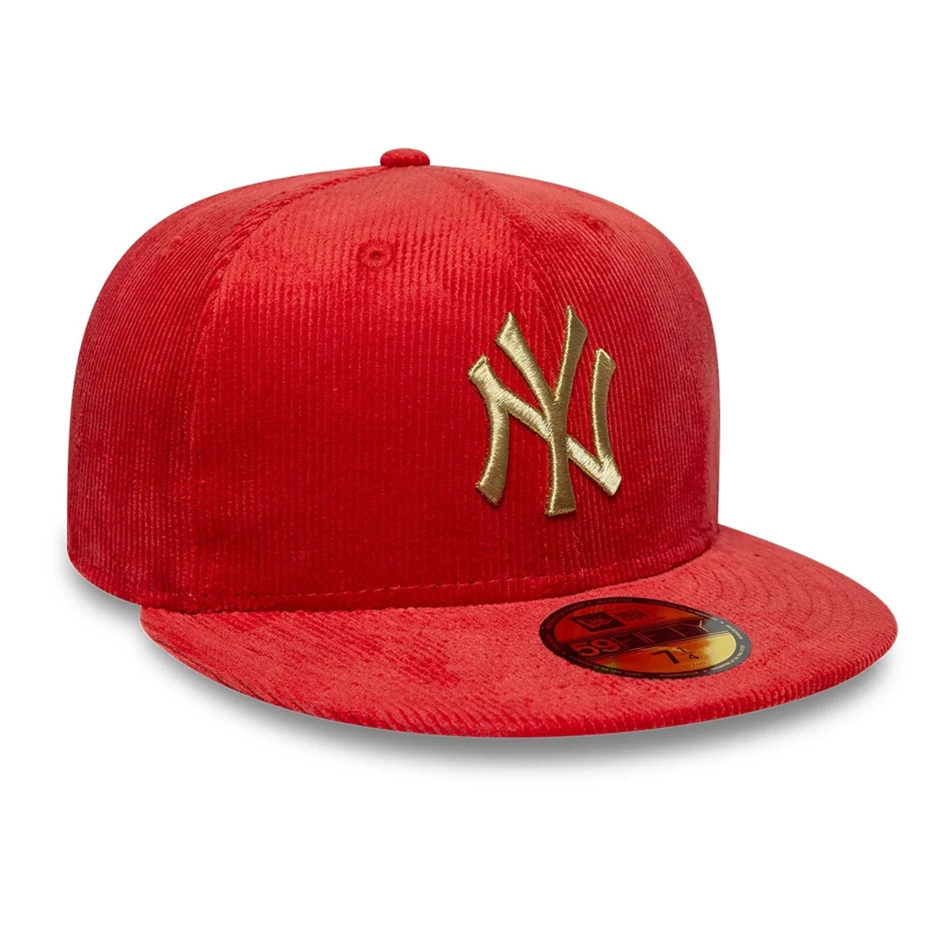 New York Yankees MLB Cord Red 59FIFTY Fitted Cap - Image 3