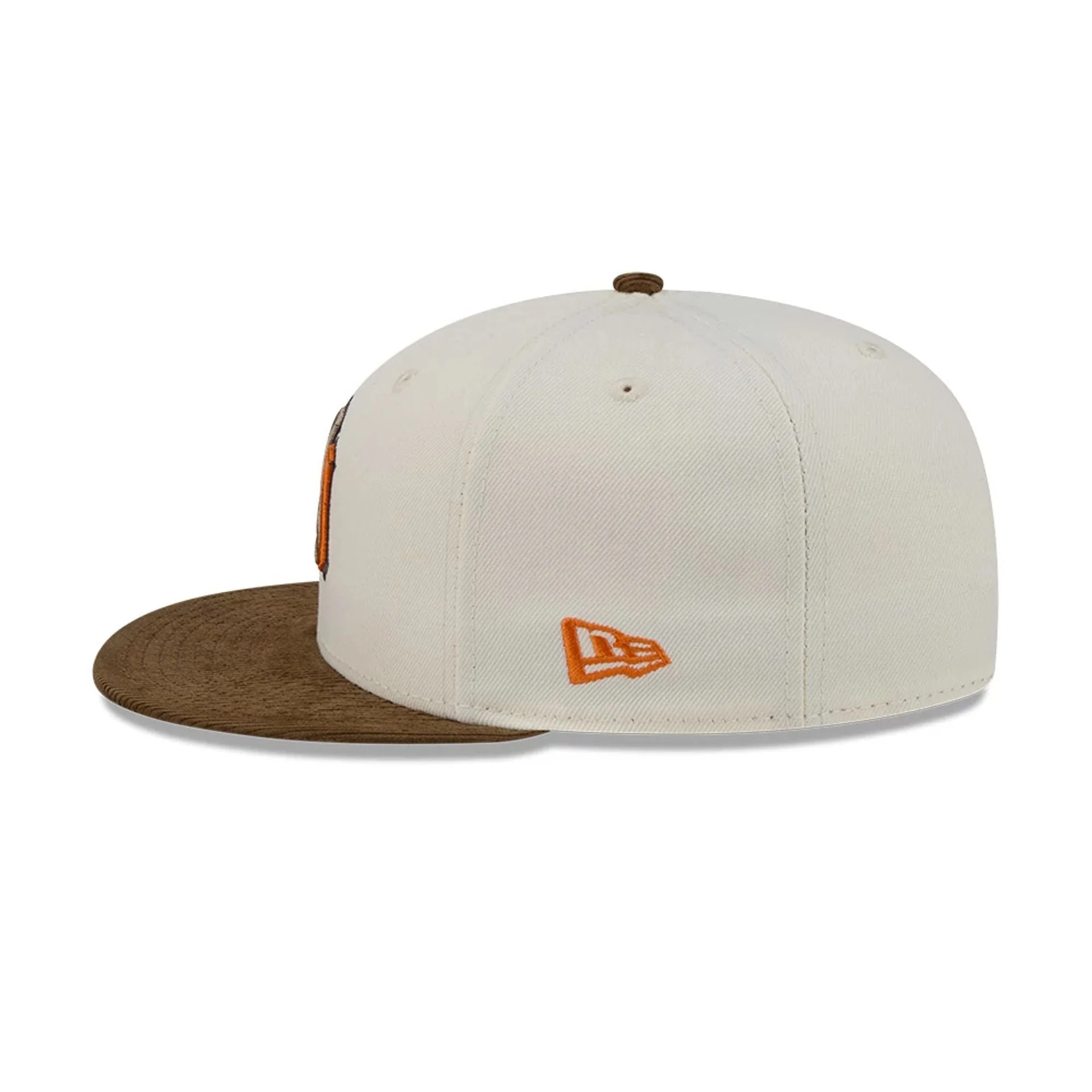 New York Yankees MLB Cord Visor White 59FIFTY Fitted Cap - Image 5