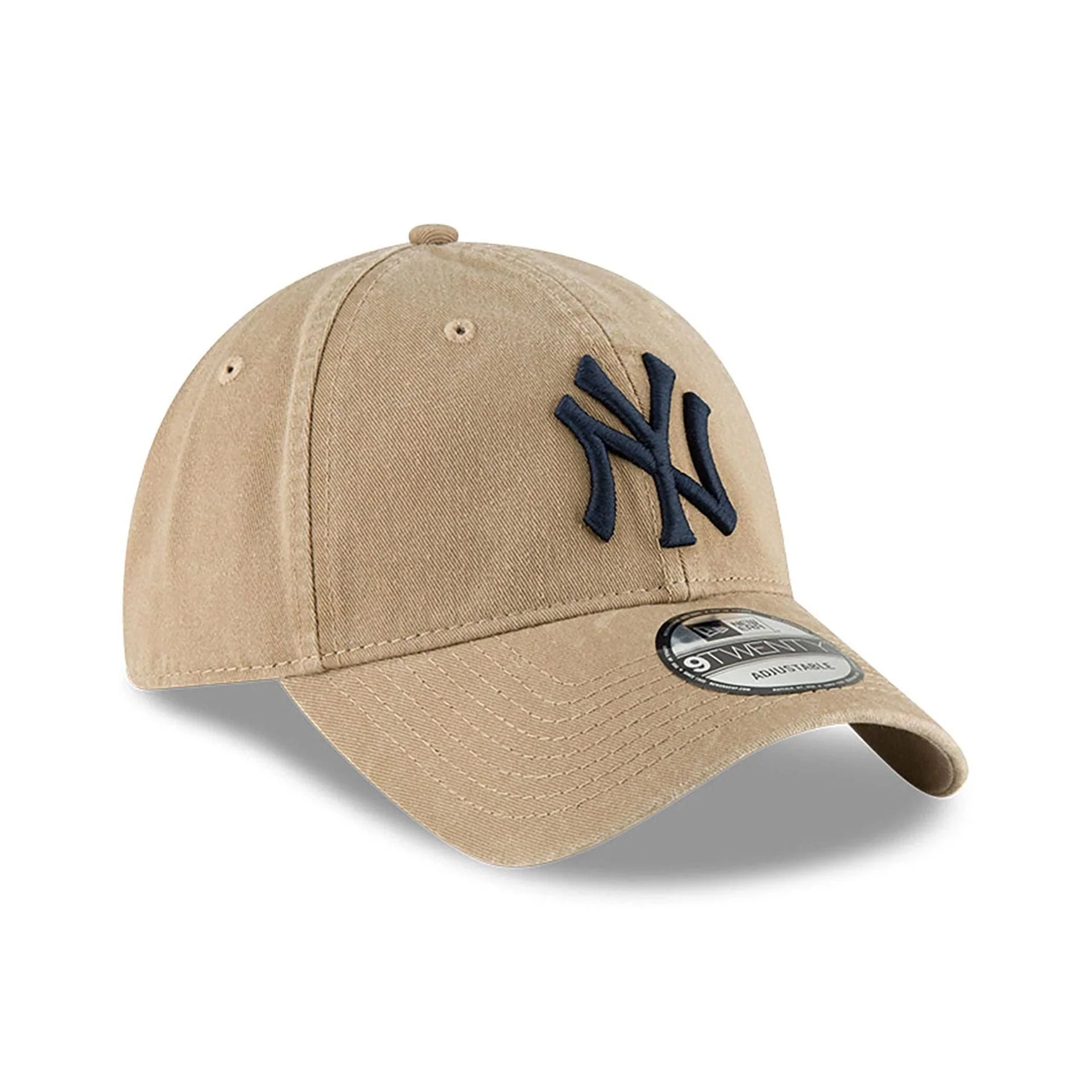 New York Yankees MLB Core Classic Beige 9TWENTY Adjustable Cap - Image 3