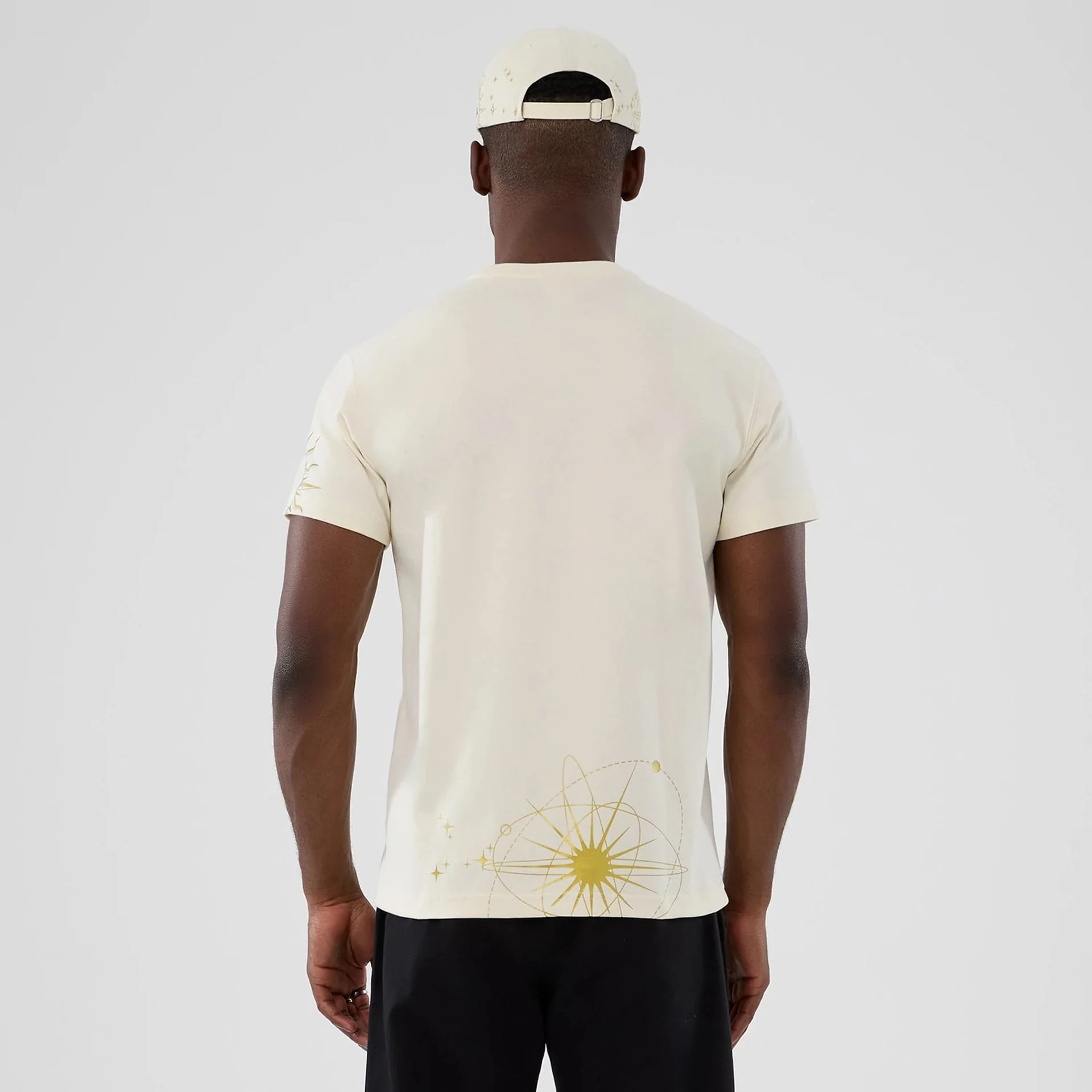 New York Yankees MLB Cosmic Craft Cream T-Shirt - Image 2
