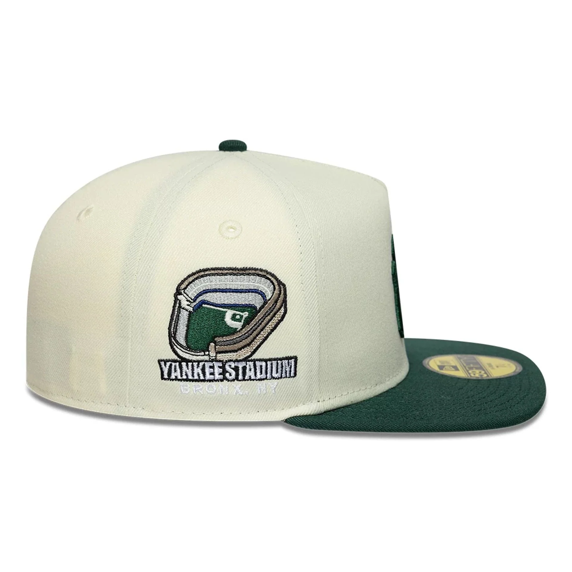 New York Yankees MLB Cream 59FIFTY A-Frame Fitted Cap - Image 5
