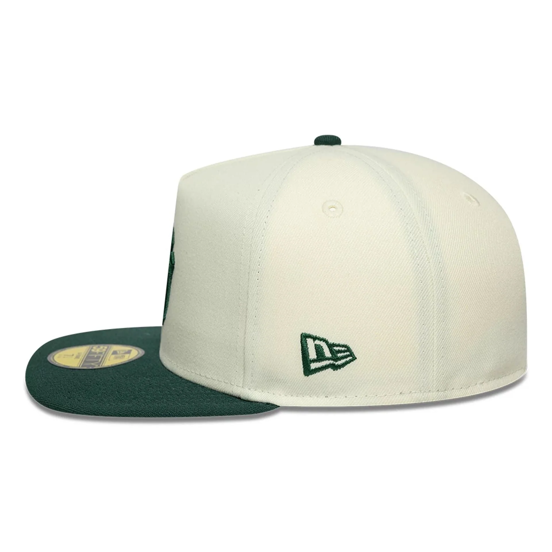 New York Yankees MLB Cream 59FIFTY A-Frame Fitted Cap - Image 6