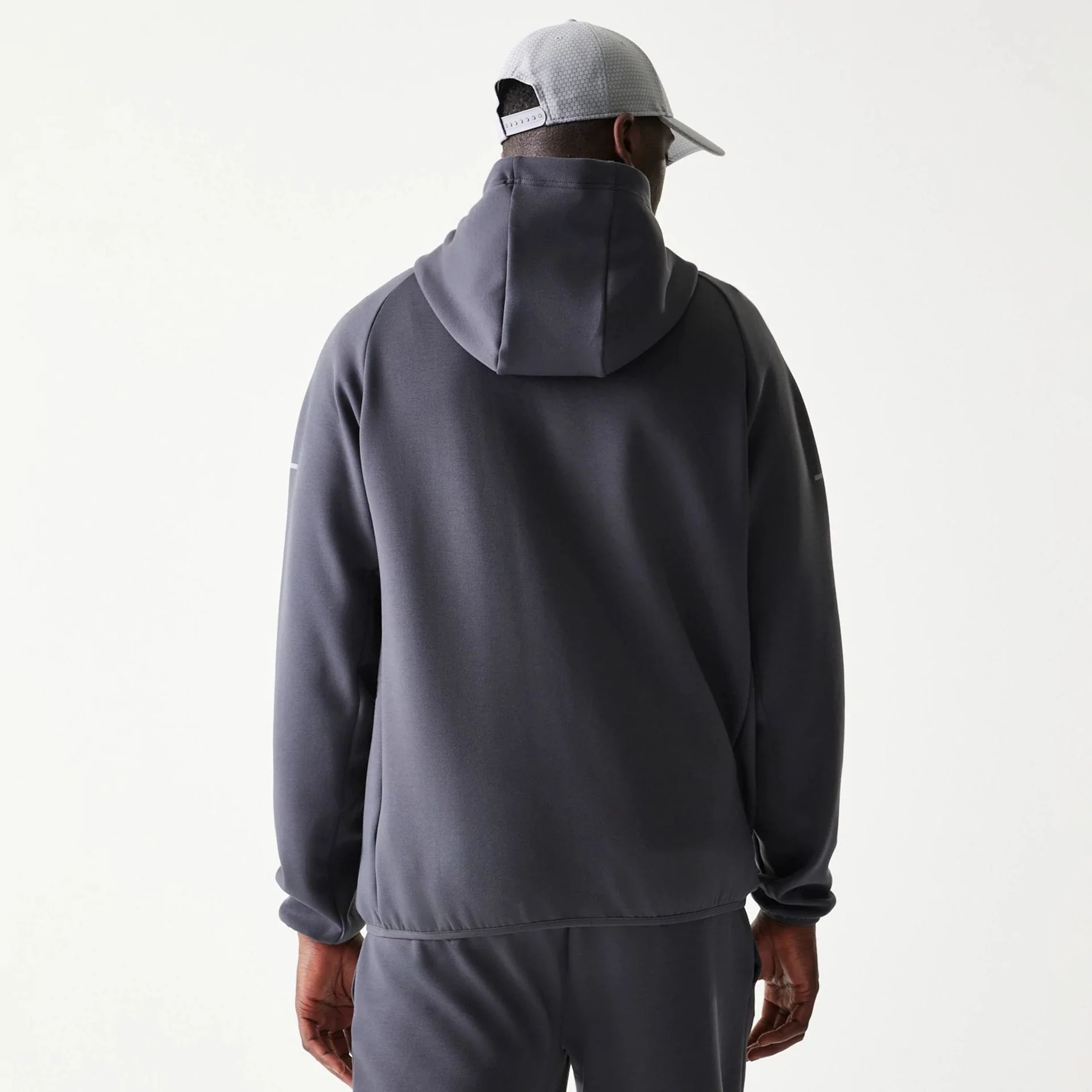 New York Yankees MLB Dark Grey Full Zip Hoodie - Image 2