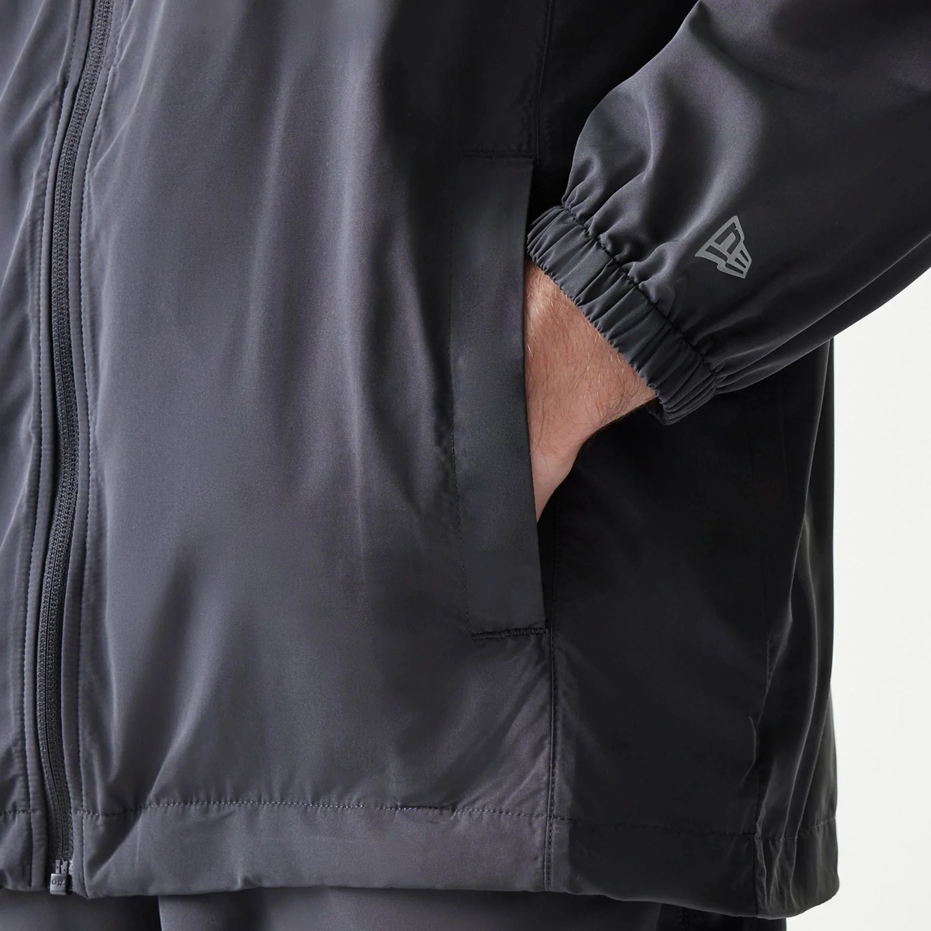 New York Yankees MLB Dark Grey Jacket - Image 5