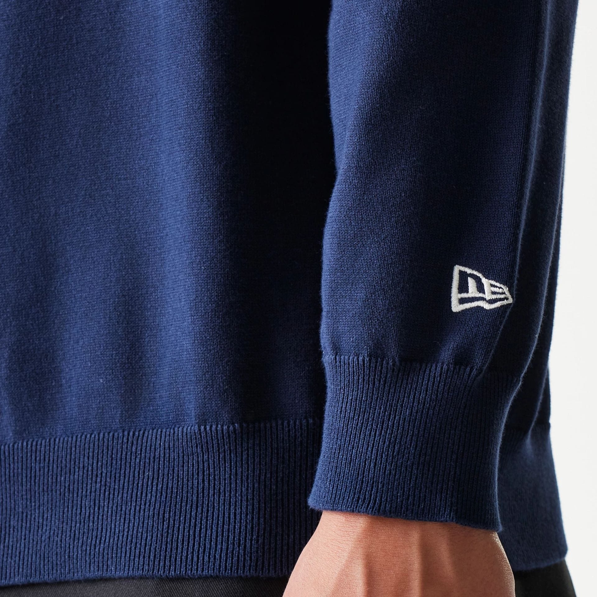 New York Yankees MLB Essential Navy Knitted Sweater - Image 6