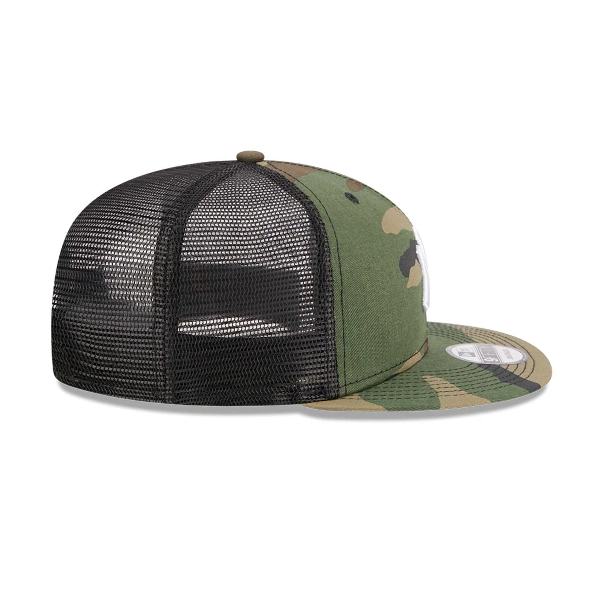New York Yankees MLB Evergreen Camo 9FIFTY Trucker Adjustable Cap - Image 7