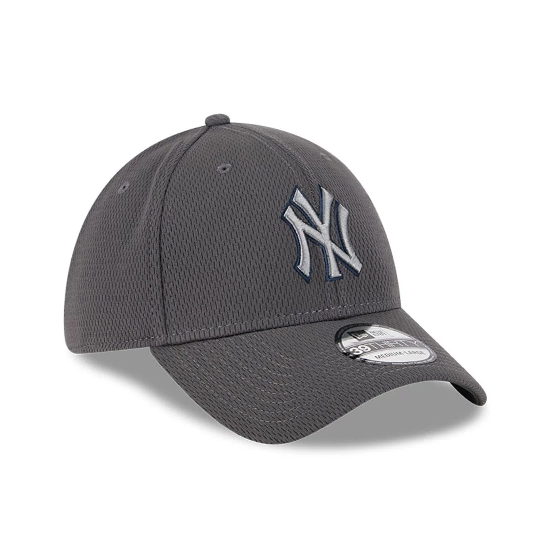 New York Yankees MLB Evergreen Dark Grey 39THIRTY Stretch Fit Cap - Image 3