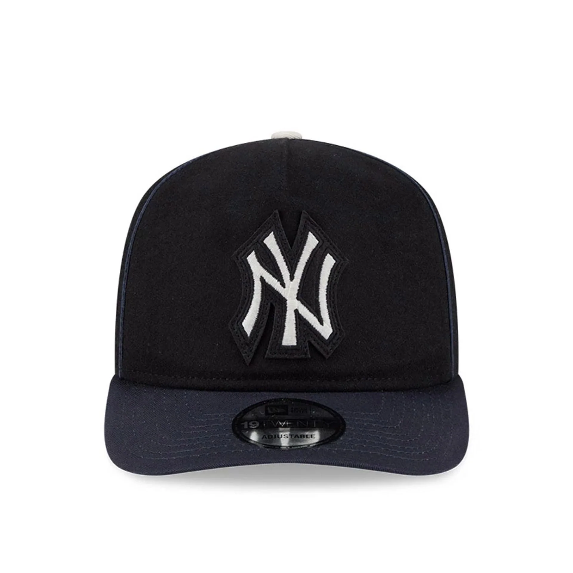 New York Yankees MLB Felt Logo Navy 19TWENTY Adjustable Cap - Image 3
