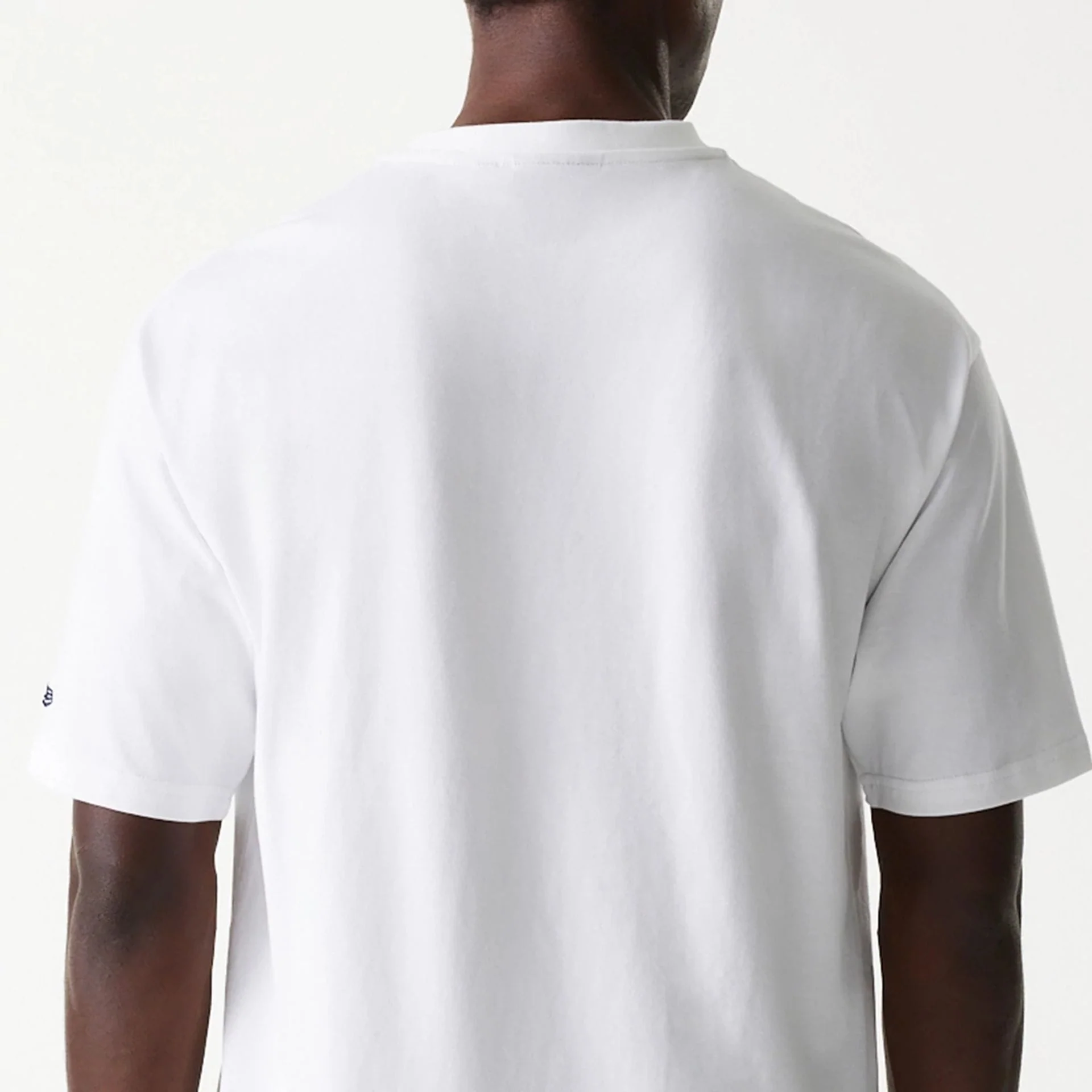 New York Yankees MLB Floral Graphic White Oversized T-Shirt - Image 7