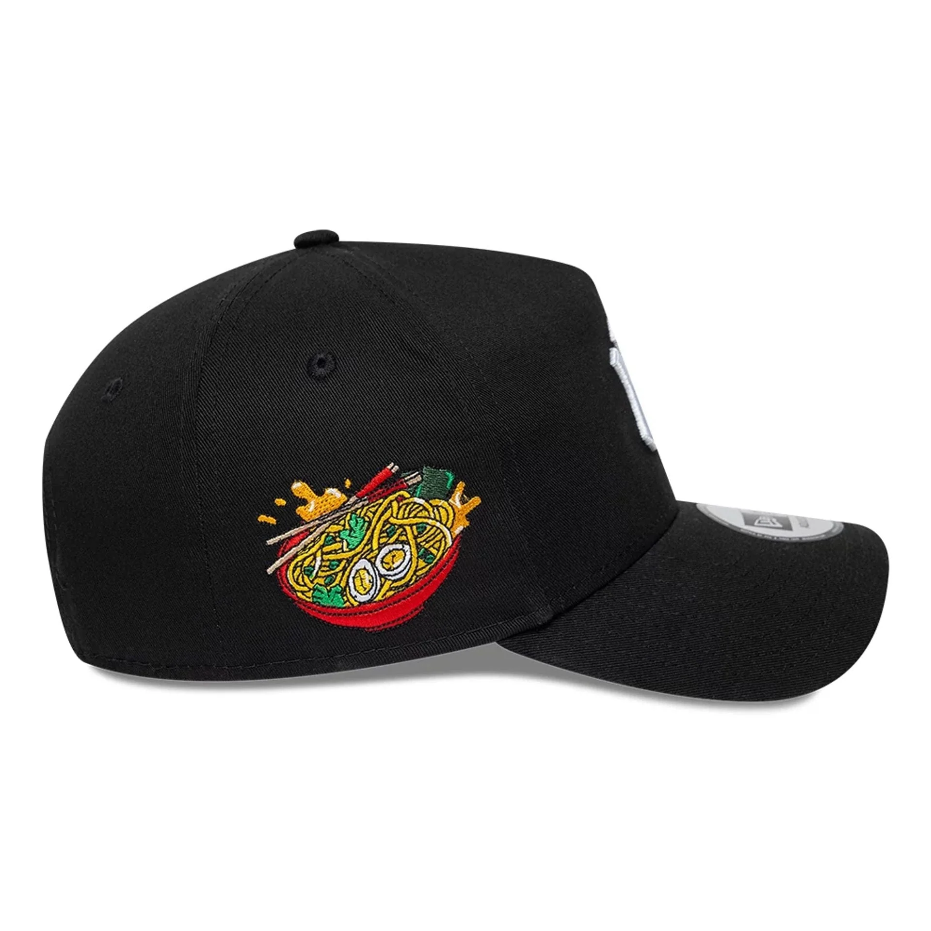 New York Yankees MLB Food Black 9FORTY A-Frame Adjustable Cap - Image 5