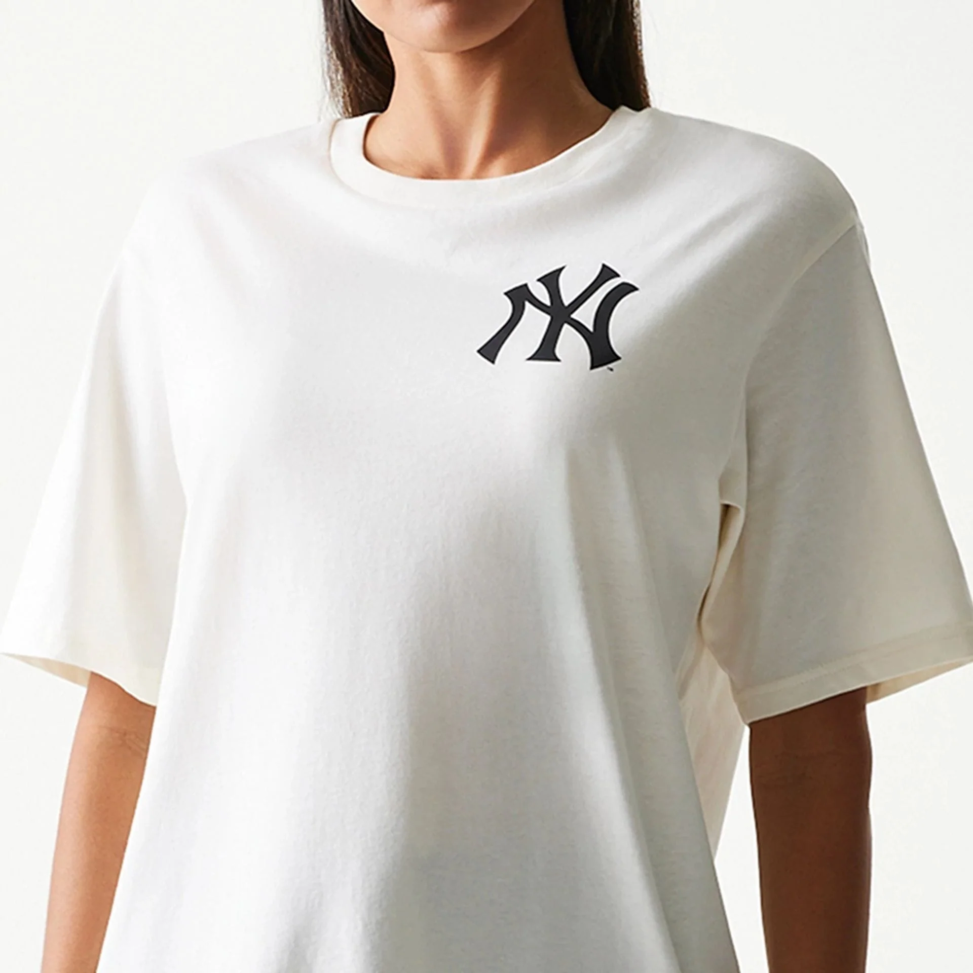 New York Yankees MLB Food Graphic Open White T-Shirt - Image 5