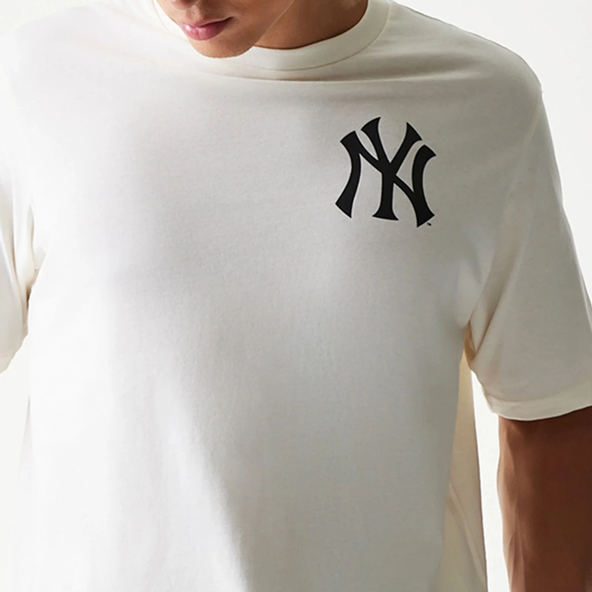 New York Yankees MLB Food Graphic Open White T-Shirt - Image 6