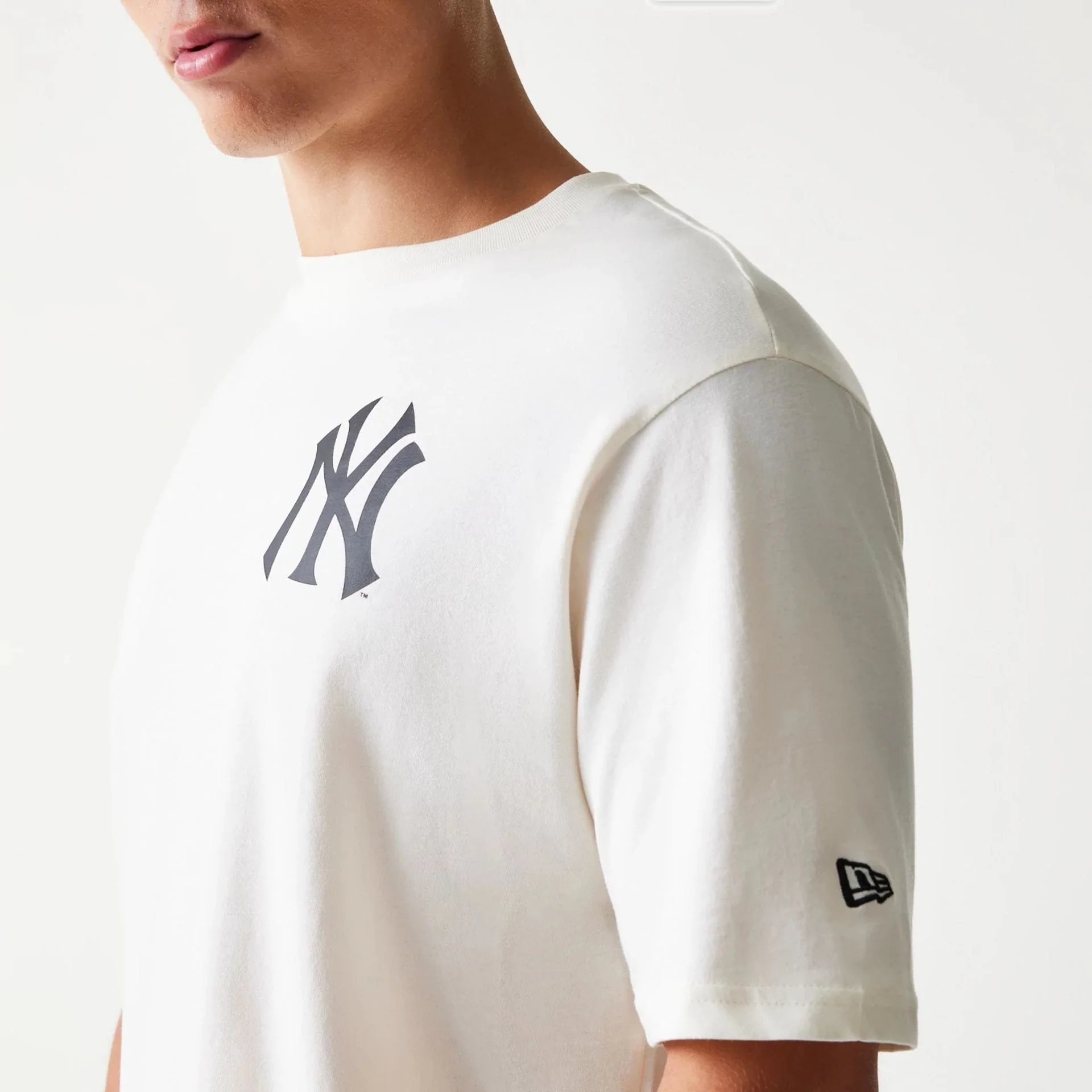 New York Yankees MLB Food Graphic Open White T-Shirt - Image 7