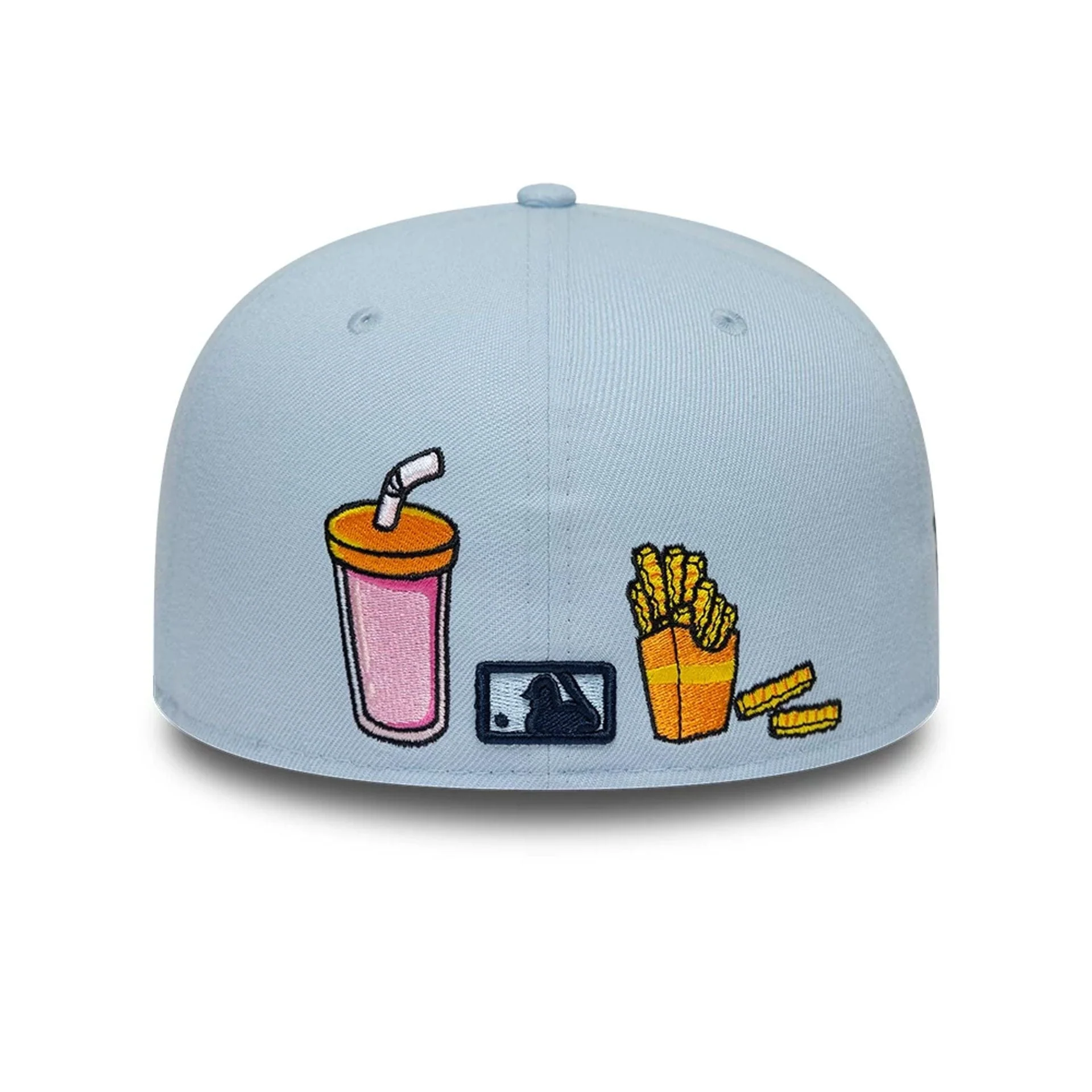 New York Yankees MLB Food Pastel Blue 59FIFTY Fitted Cap - Image 4