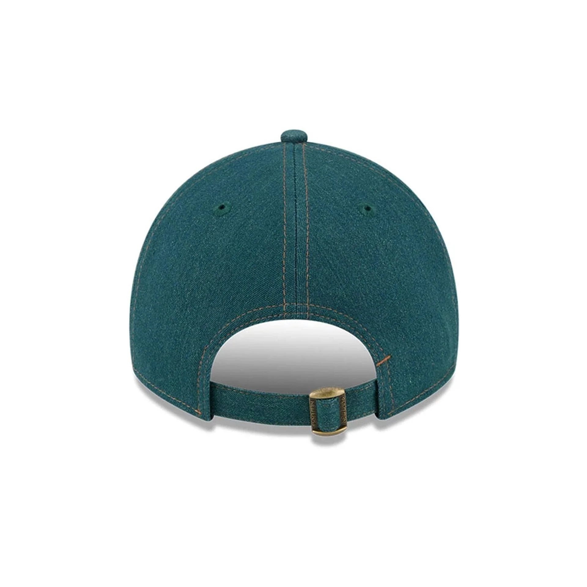 New York Yankees MLB Forest Denim Green 9TWENTY A-Frame Adjustable Cap - Image 6