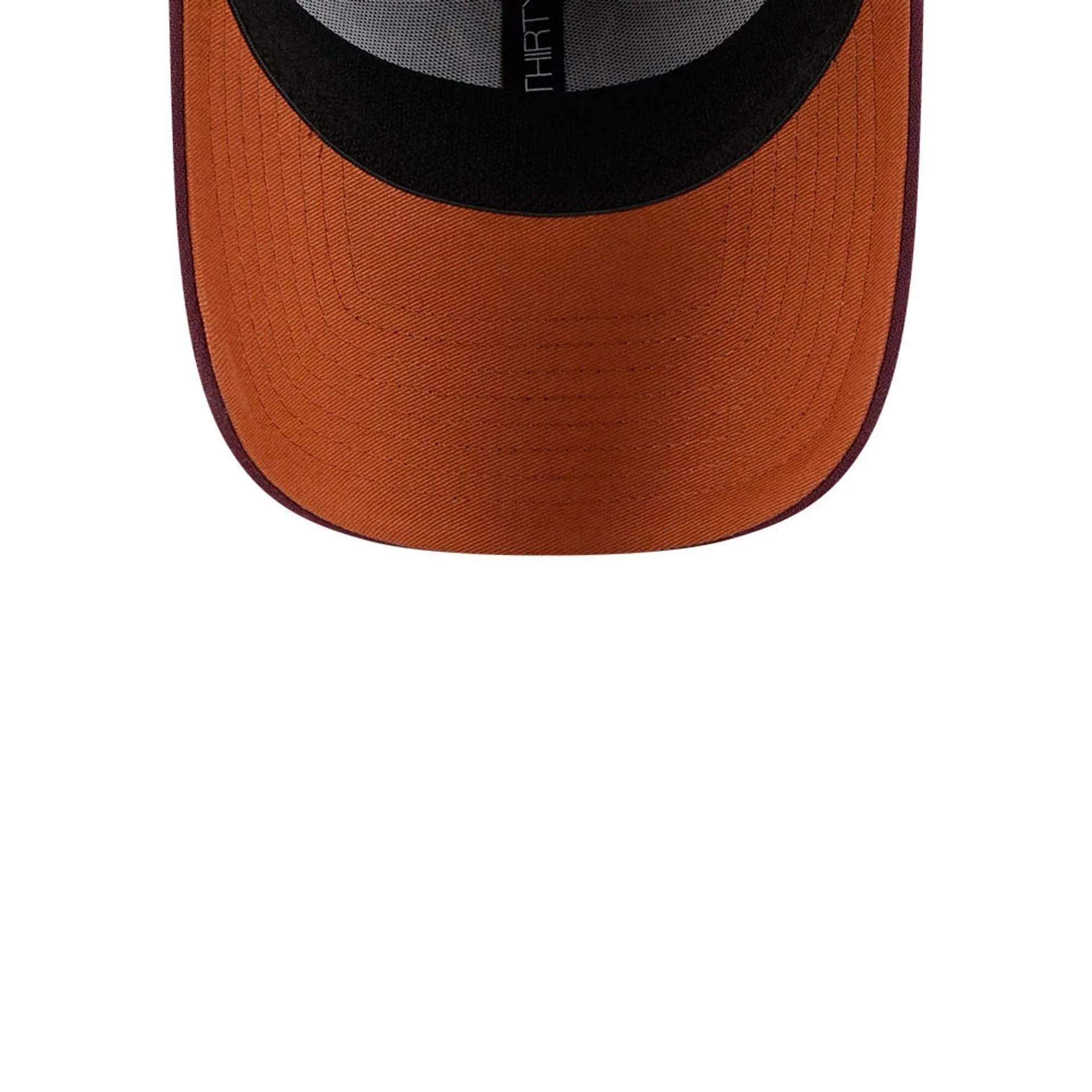 New York Yankees MLB Frosted Rust Dark Red 39THIRTY Stretch Fit Cap - Image 2