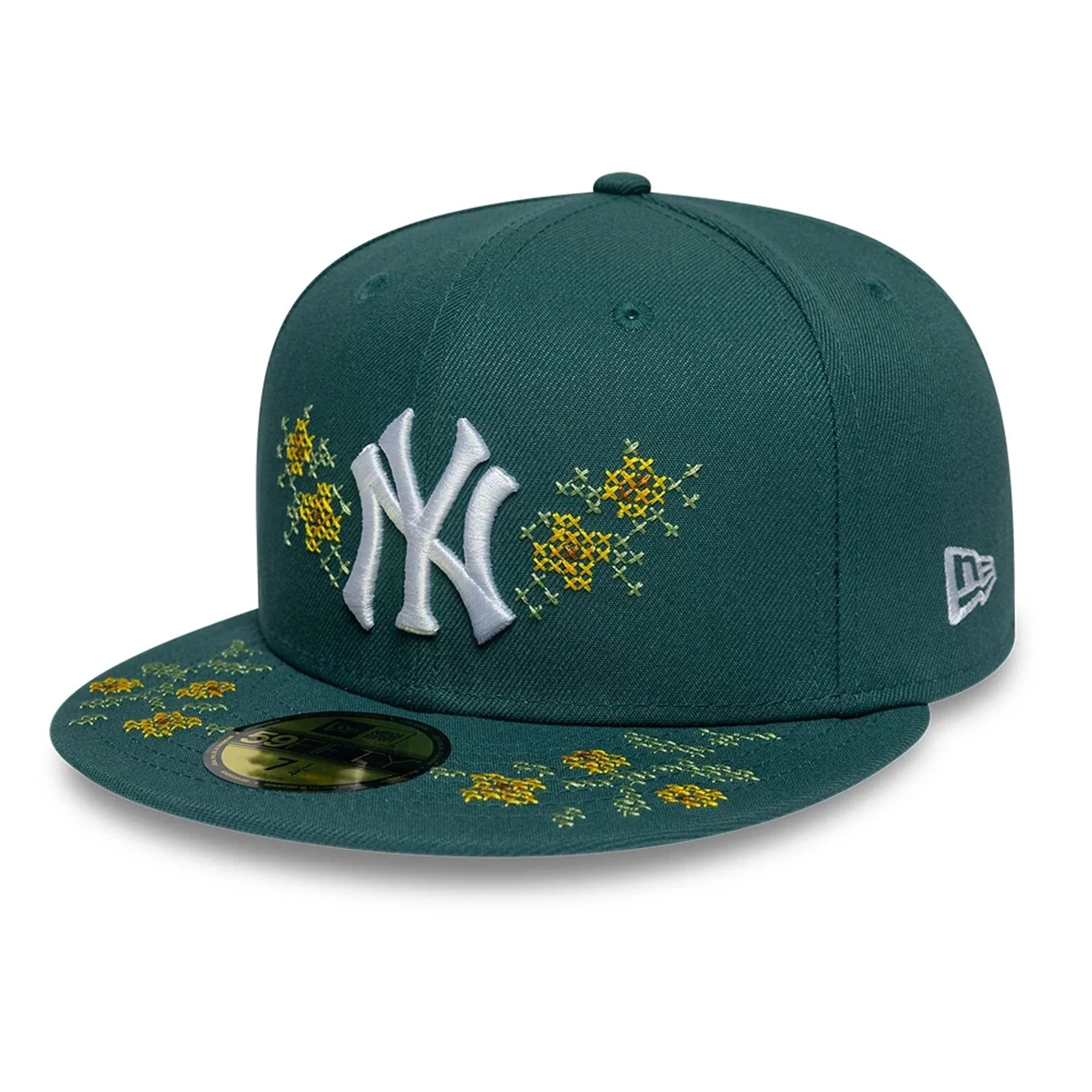 New York Yankees MLB Garden Dark Green 59FIFTY Fitted Cap - Image 3