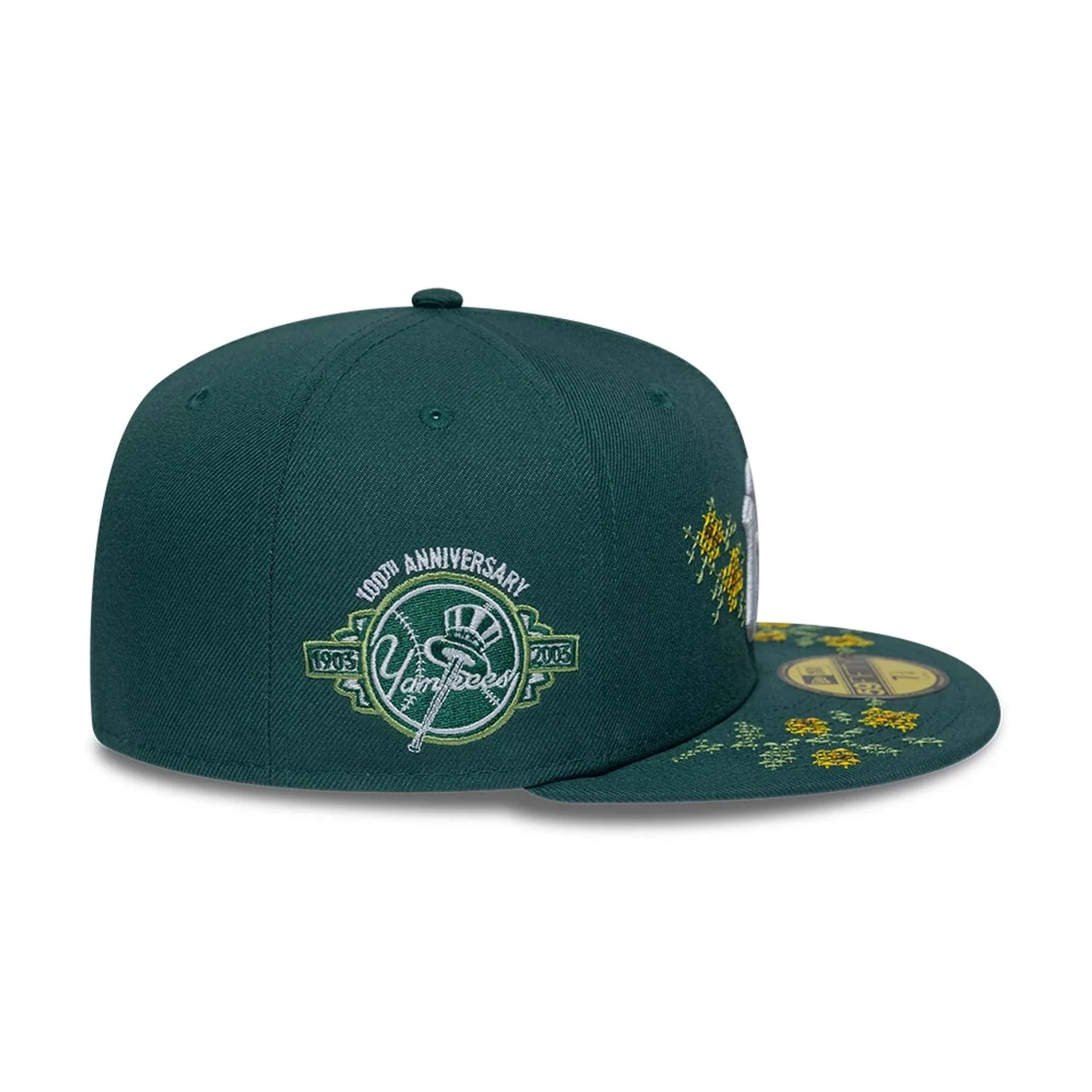 New York Yankees MLB Garden Dark Green 59FIFTY Fitted Cap - Image 4
