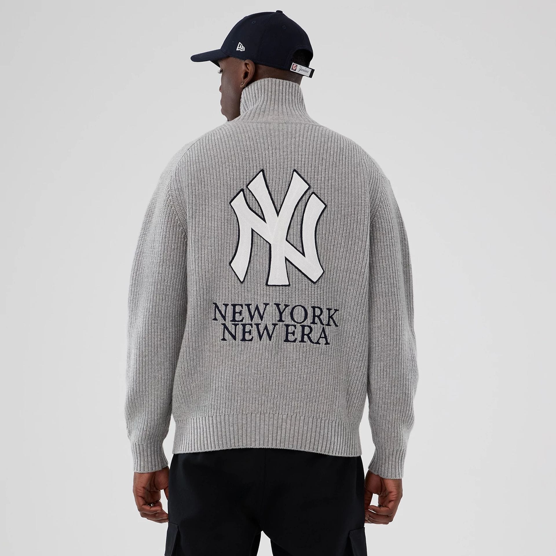 New York Yankees MLB Grey Cardigan - Image 2