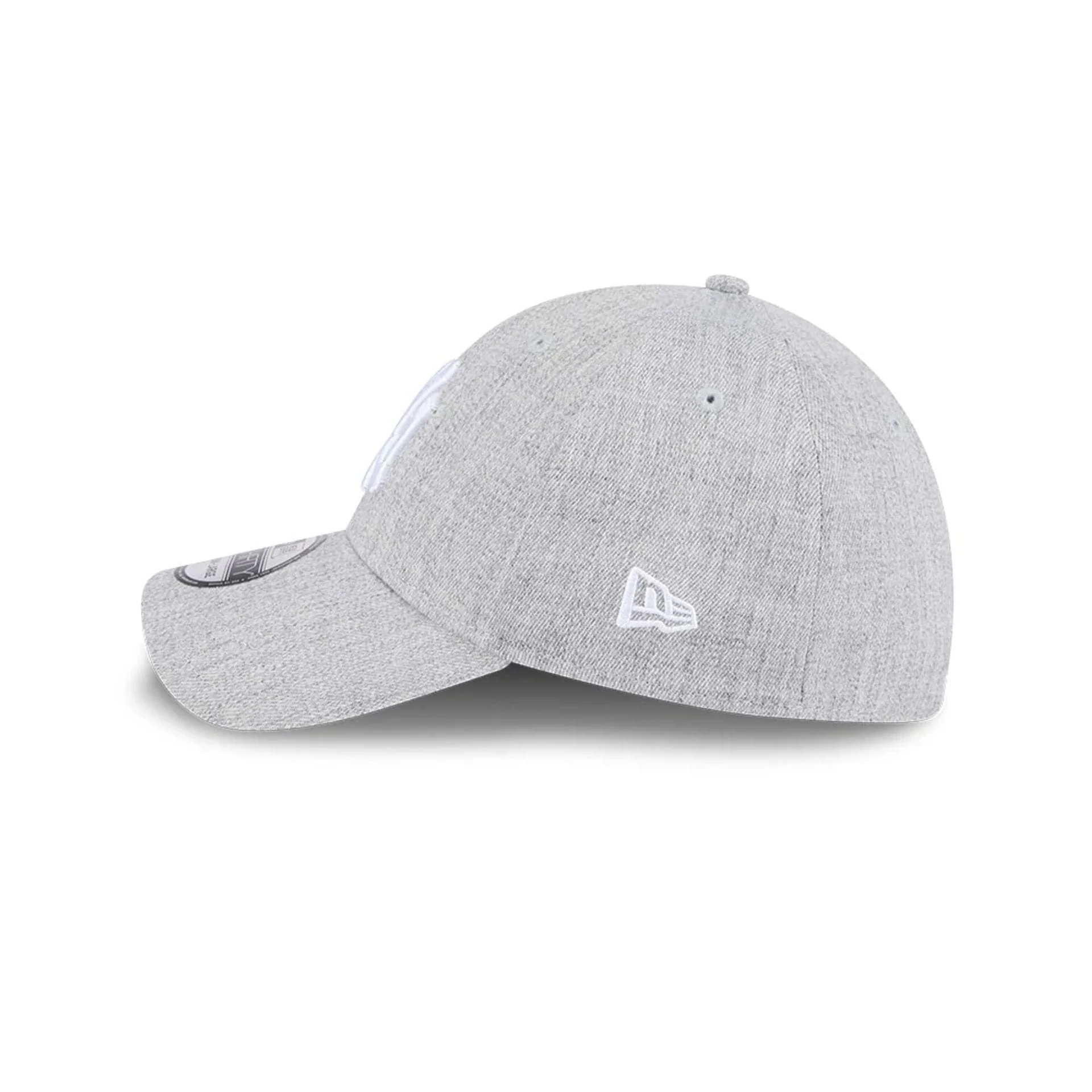 New York Yankees MLB Heather Grey 39THIRTY Stretch Fit Cap - Image 4