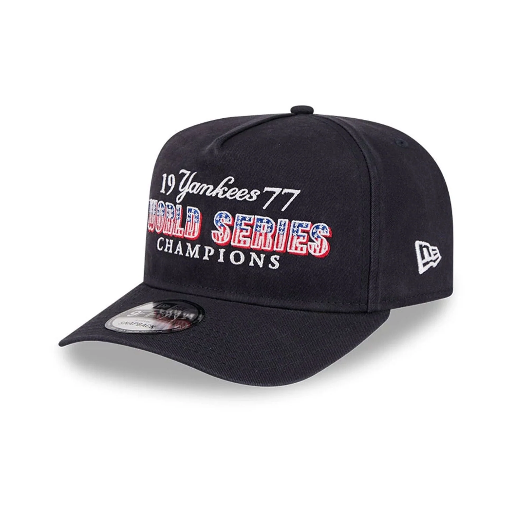 New York Yankees MLB Historic Navy 9FIFTY A-Frame Snapback Adjustable Cap - Image 4