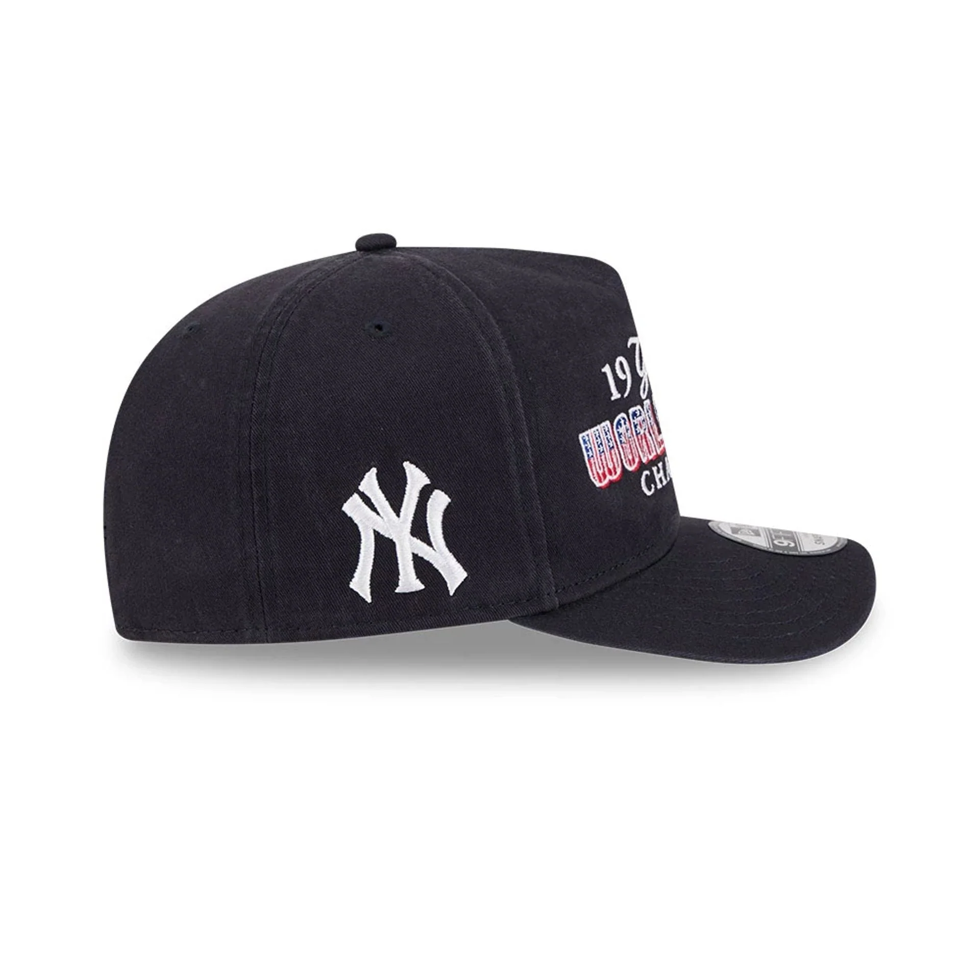 New York Yankees MLB Historic Navy 9FIFTY A-Frame Snapback Adjustable Cap - Image 5