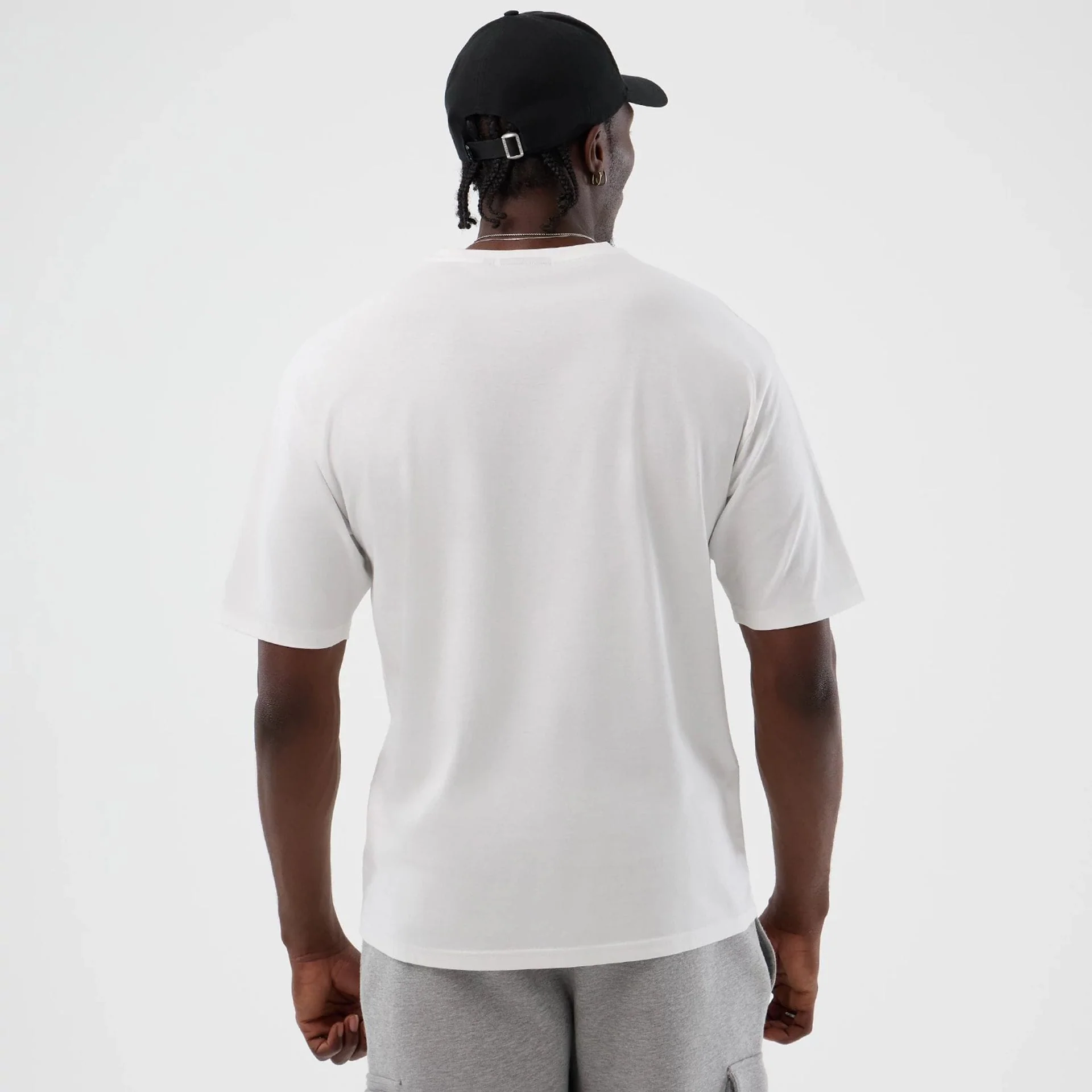 New York Yankees MLB Icon Graphic White T-Shirt - Image 2