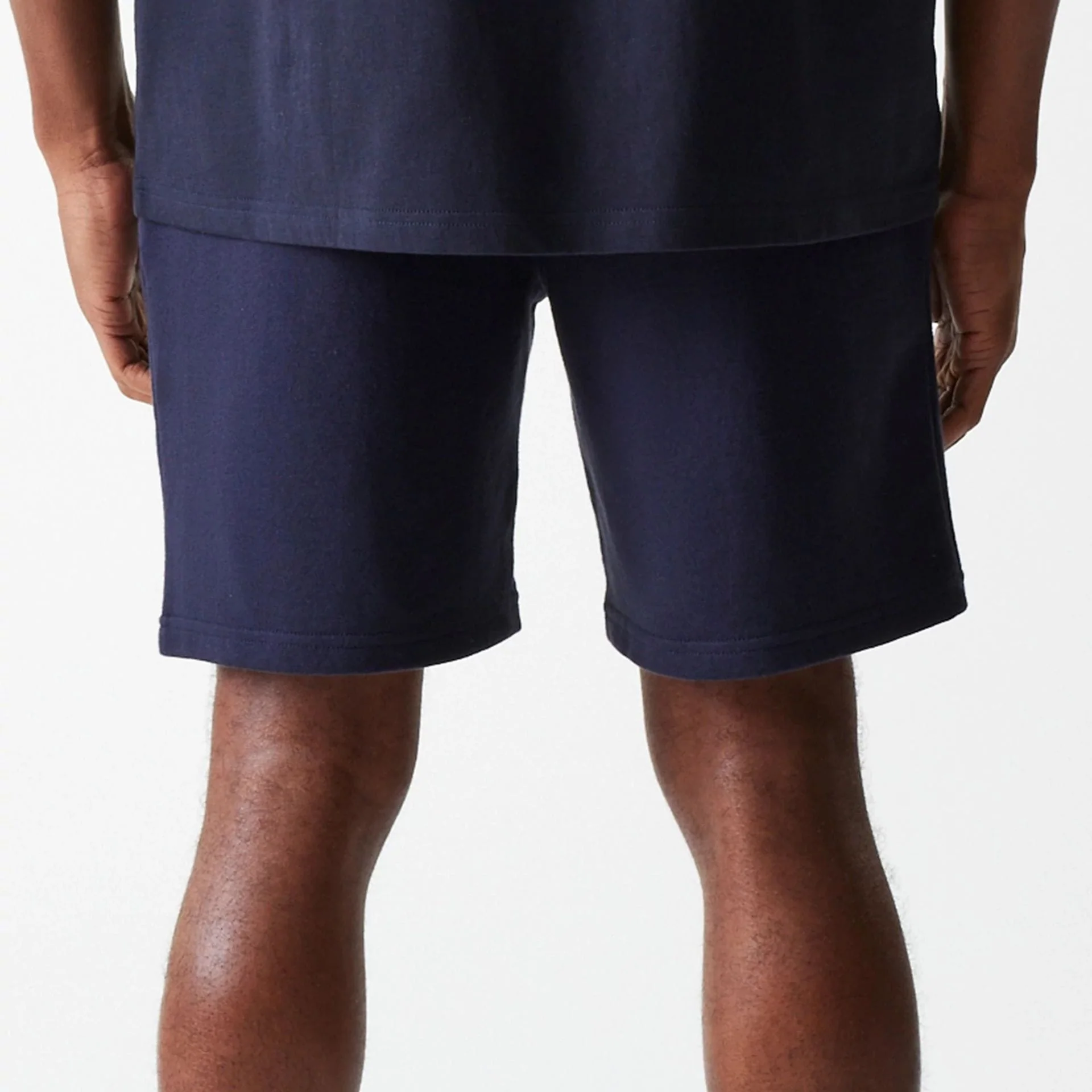 New York Yankees MLB League Essential French Terry Navy Shorts - Image 7