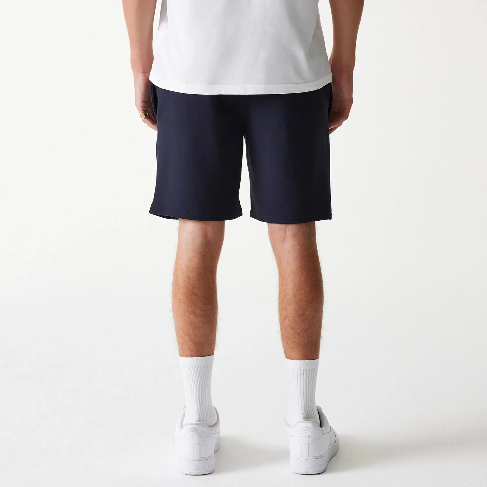 New York Yankees MLB League Essential Navy Shorts - Image 2