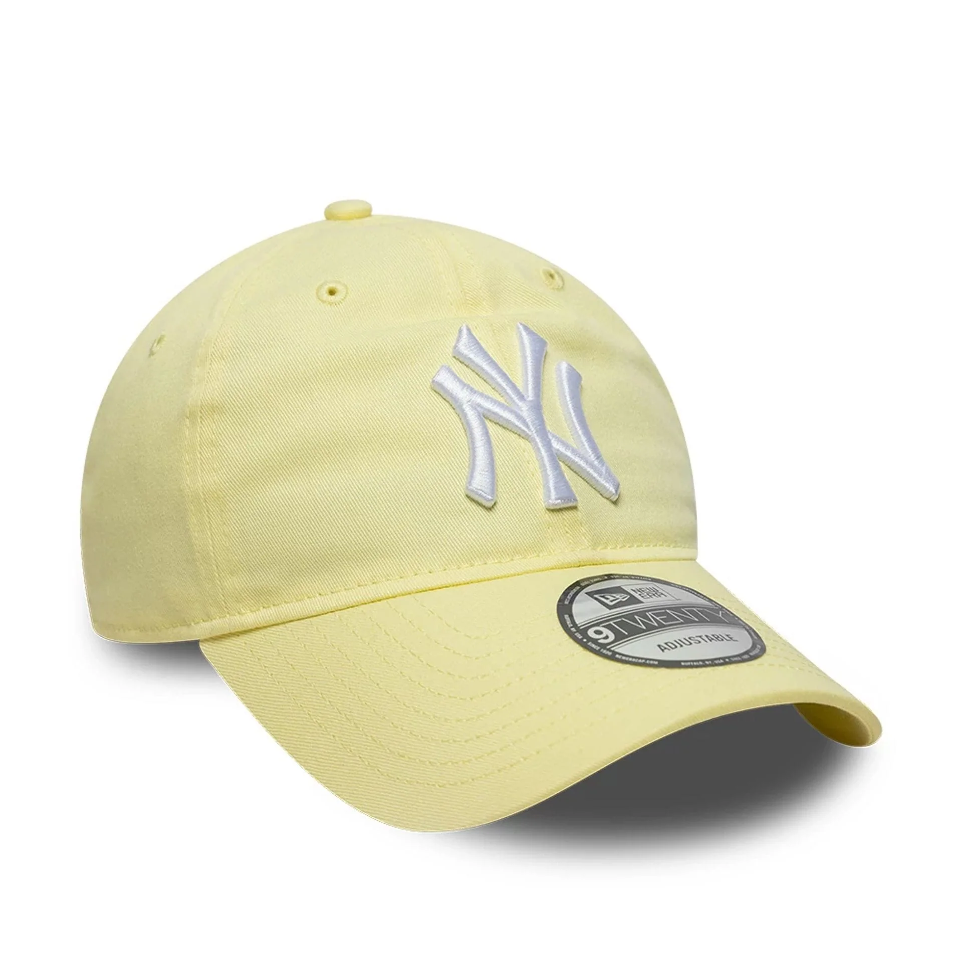 New York Yankees MLB League Essential Pastel Yellow 9TWENTY Adjustable Cap - Image 3