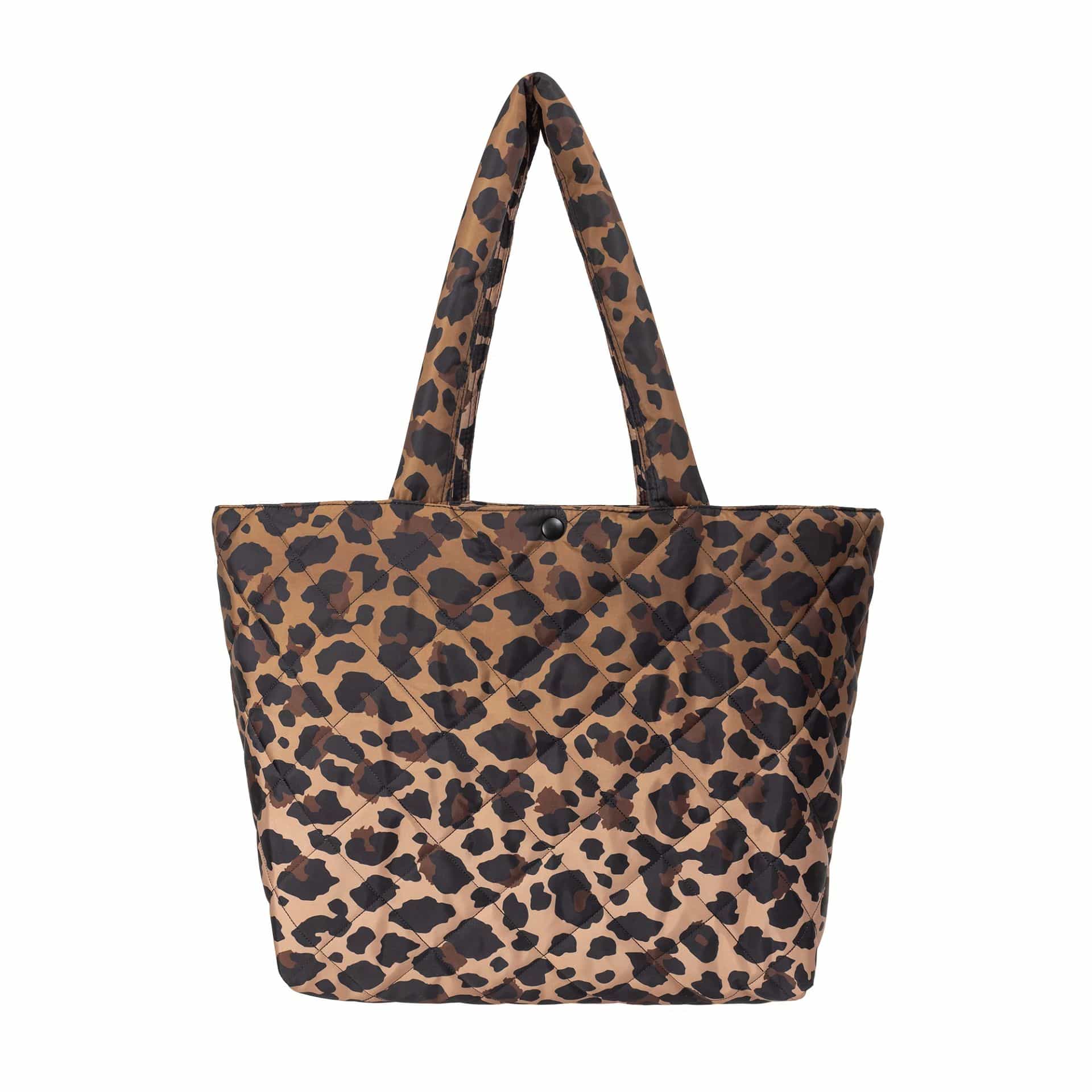 New York Yankees MLB Leopard Quilted All Over Print Tote Bag - Image 4
