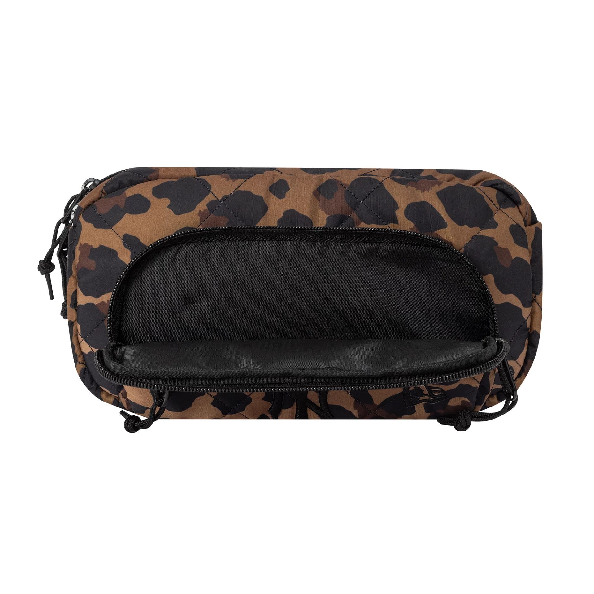 New York Yankees MLB Leopard Quilted All Over Print Waist Bag - Image 5