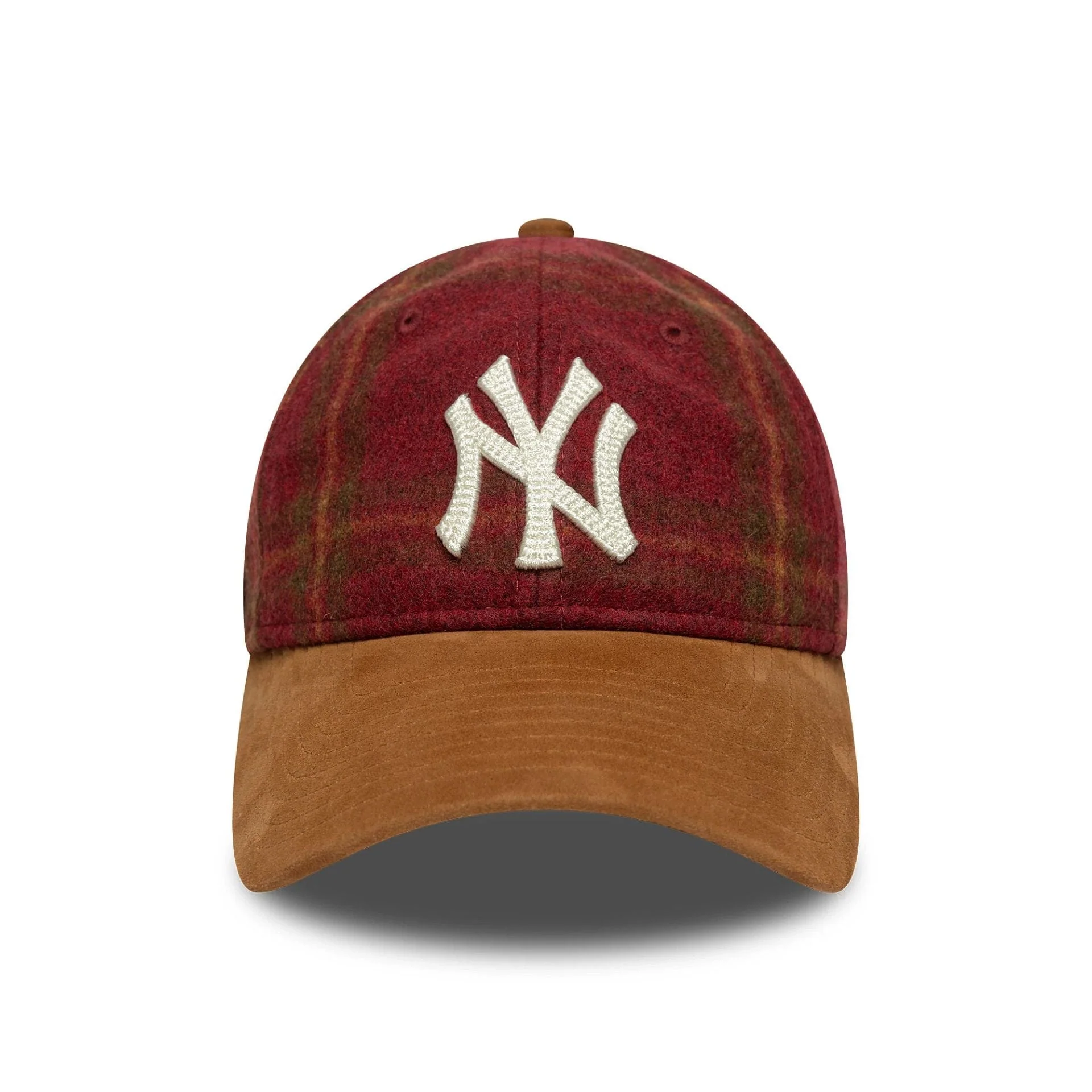 New York Yankees MLB Loden Suede Dark Red 9TWENTY Adjustable Cap - Image 2
