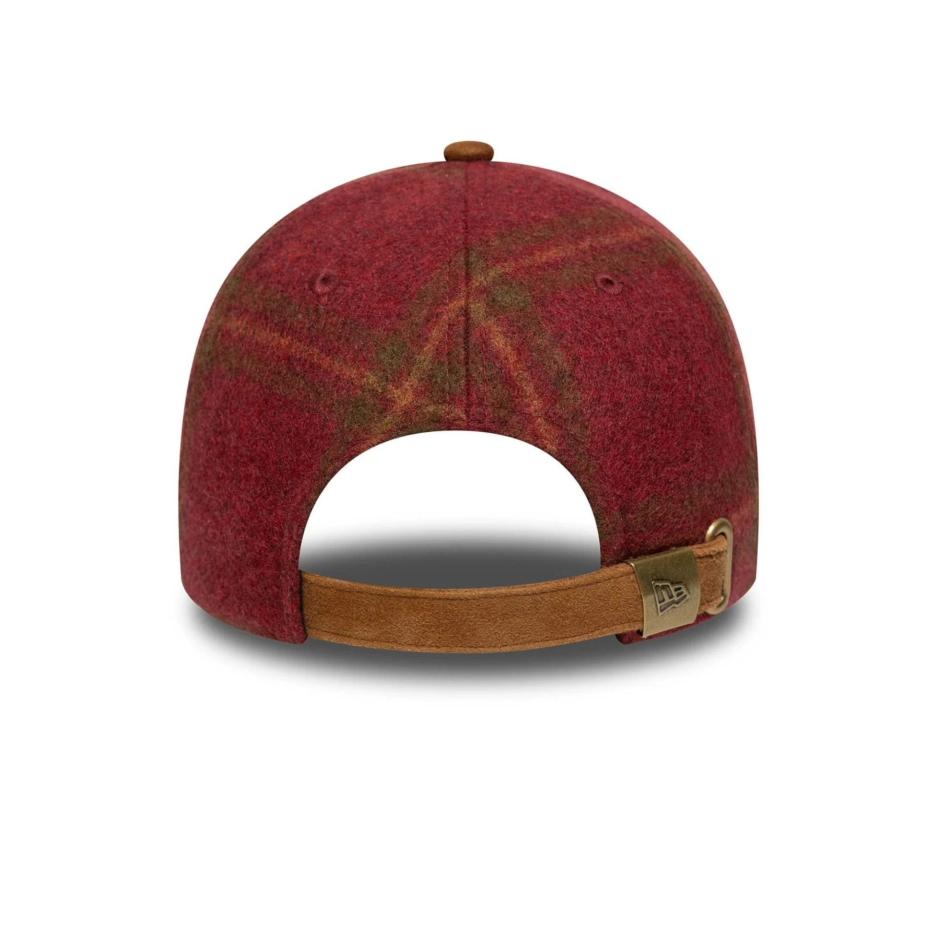New York Yankees MLB Loden Suede Dark Red 9TWENTY Adjustable Cap - Image 4