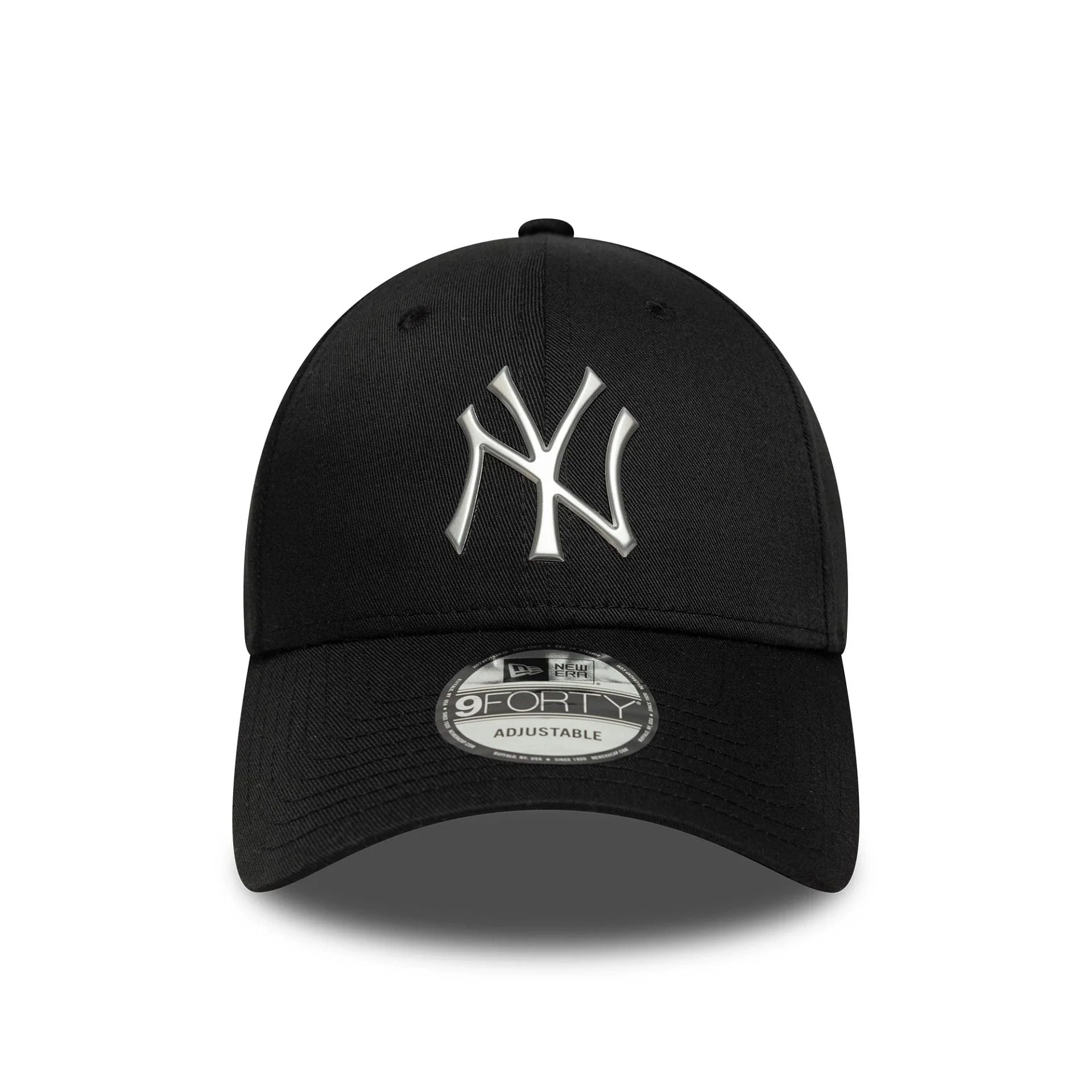 New York Yankees MLB Metallic Black 9FORTY Cap - Image 2