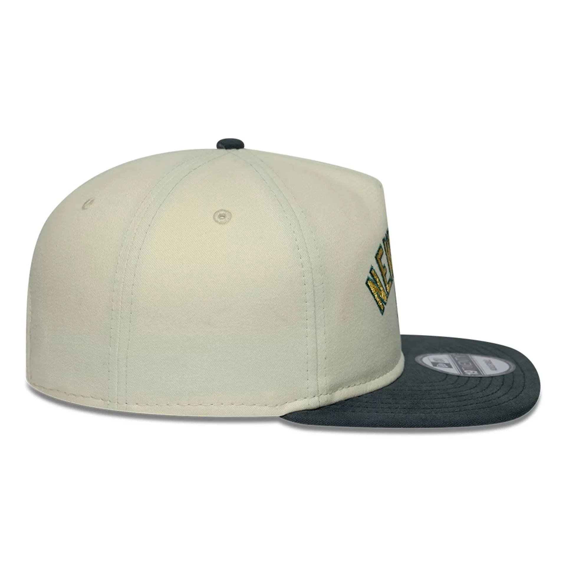 New York Yankees MLB Metallic Logo Cream 19TWENTY Adjustable Cap - Image 7
