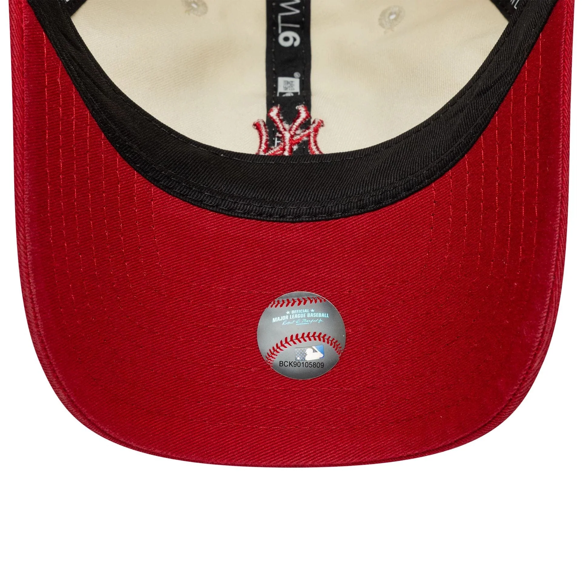 New York Yankees MLB Mini Logo Red 9TWENTY Cap - Image 5