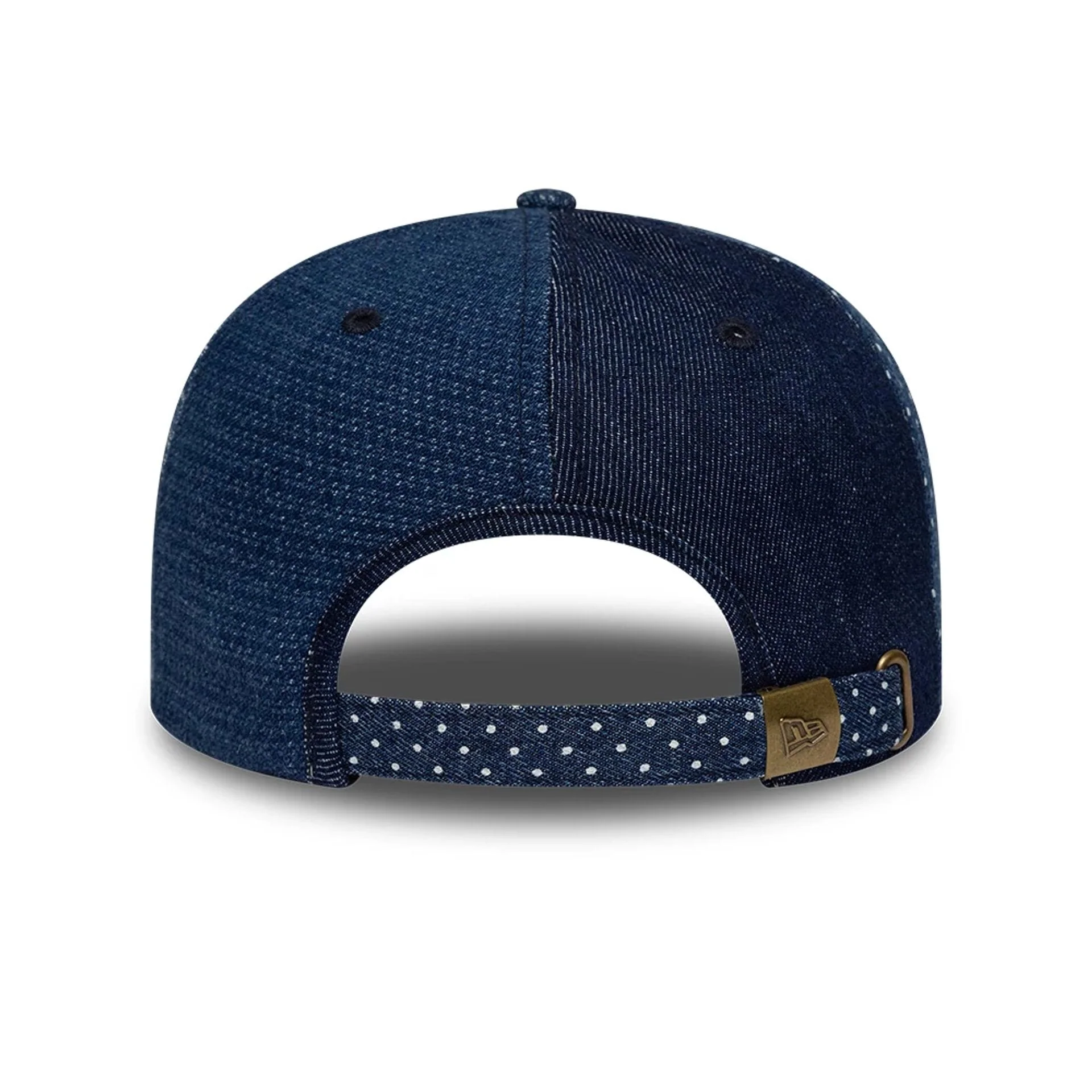 New York Yankees MLB Multi Denim Dark Blue Retro Crown 9FIFTY Adjustable Cap - Image 5