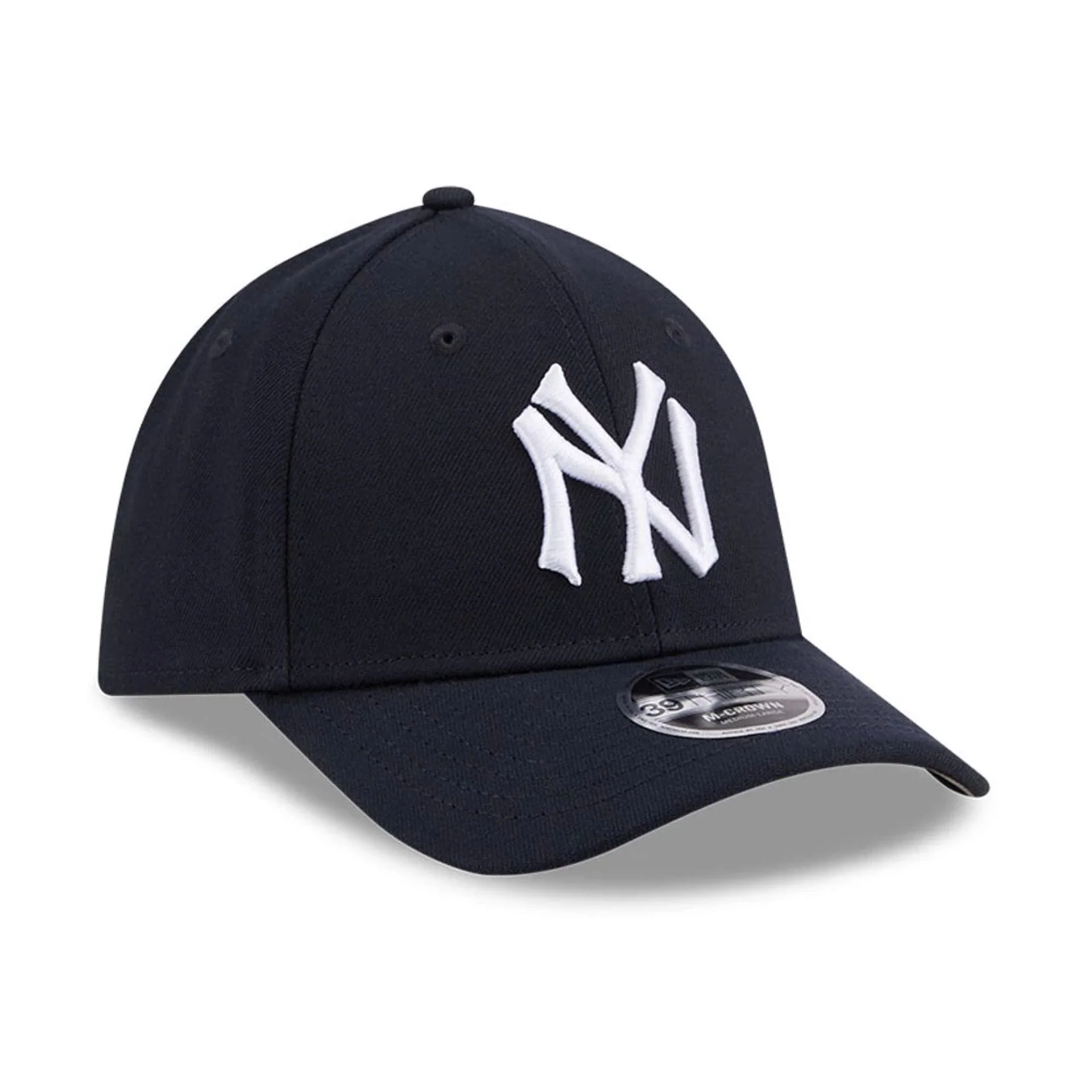 New York Yankees MLB Navy 39THIRTY M-Crown Stretch Fit Cap - Image 4