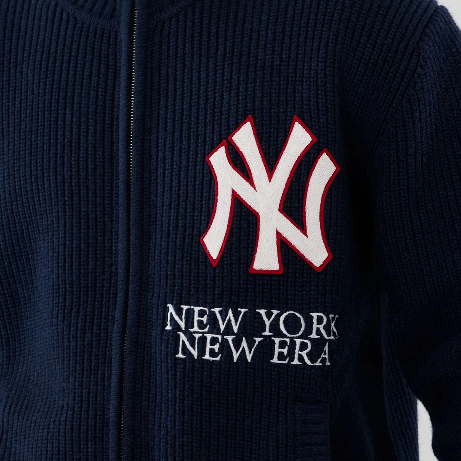 New York Yankees MLB Navy Cardigan - Image 3