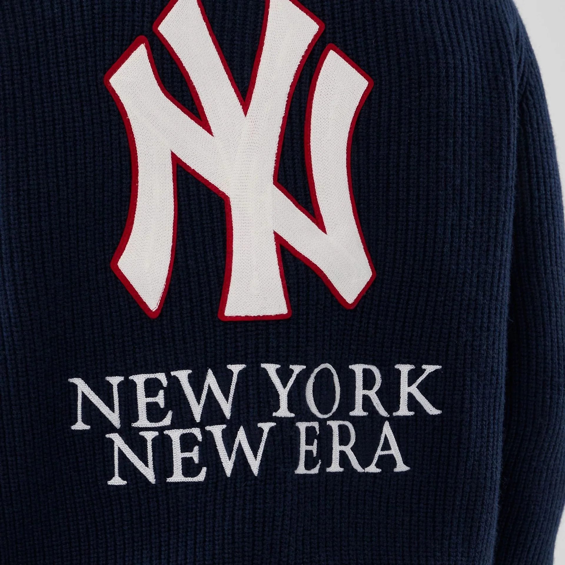 New York Yankees MLB Navy Cardigan - Image 4
