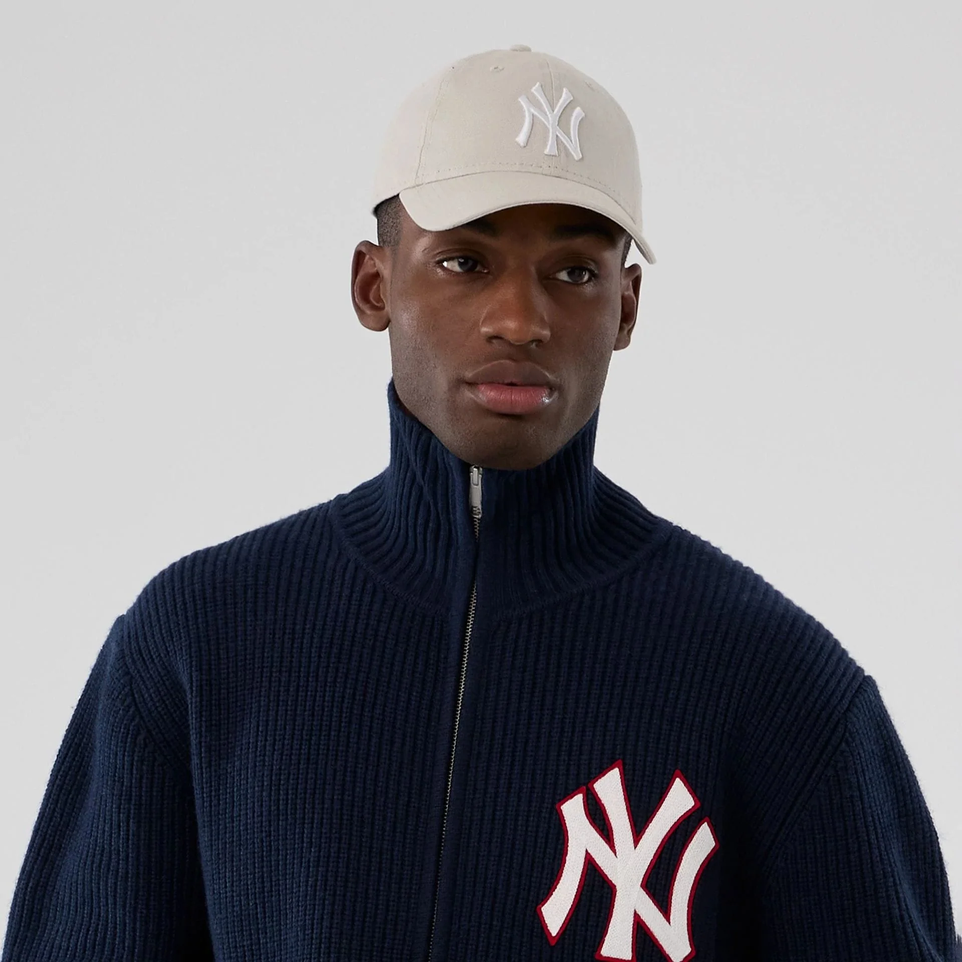 New York Yankees MLB Navy Cardigan - Image 7