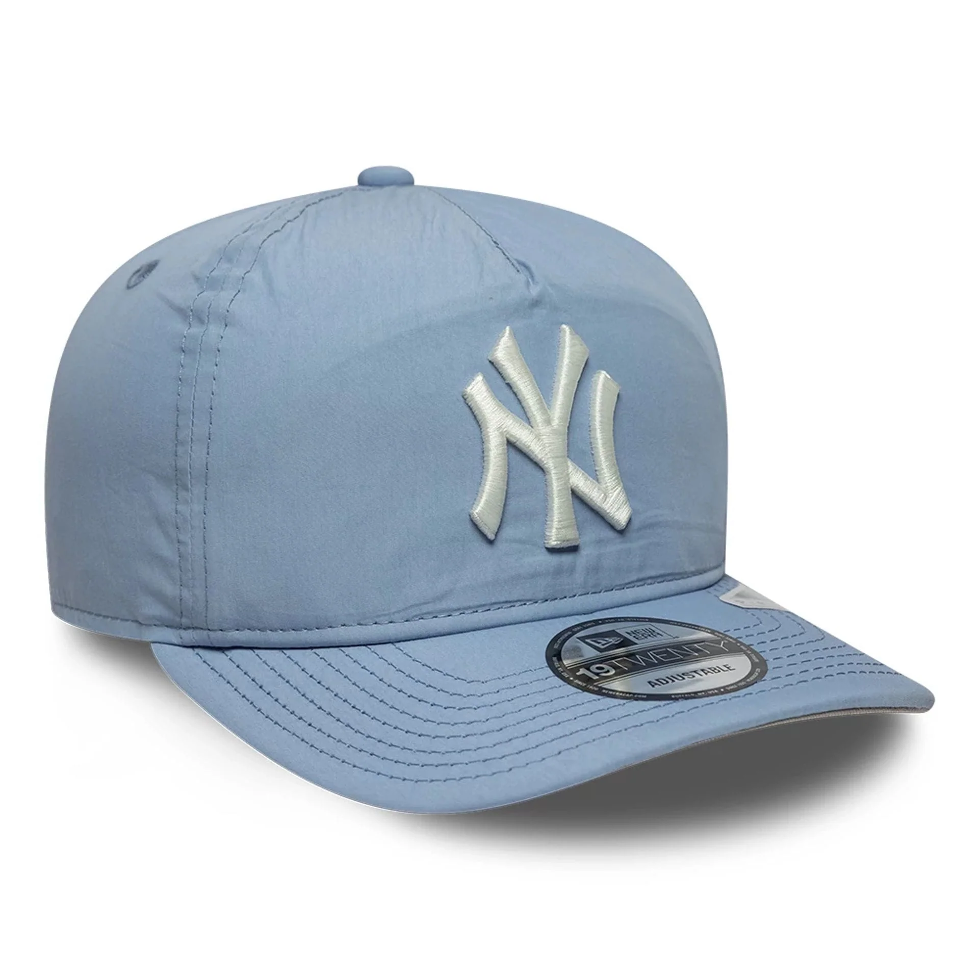 New York Yankees MLB Nylon Open Blue 19TWENTY Adjustable Cap - Image 4