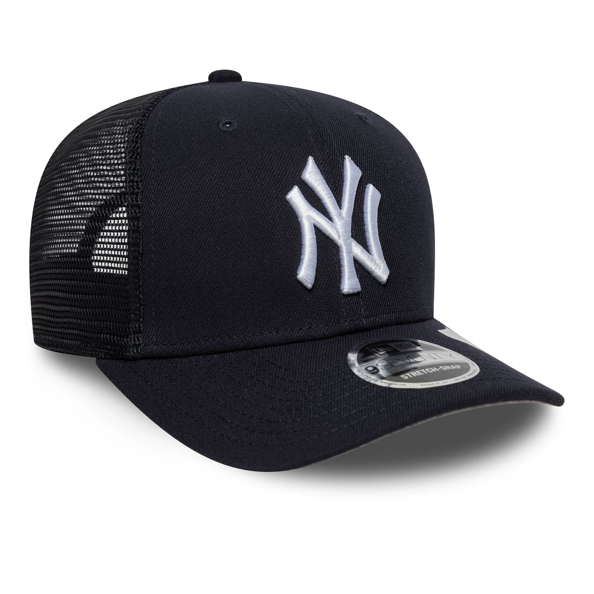 New York Yankees MLB Official Team Colour Navy 9SEVENTY Stretch Snap Adjustable Cap - Image 4