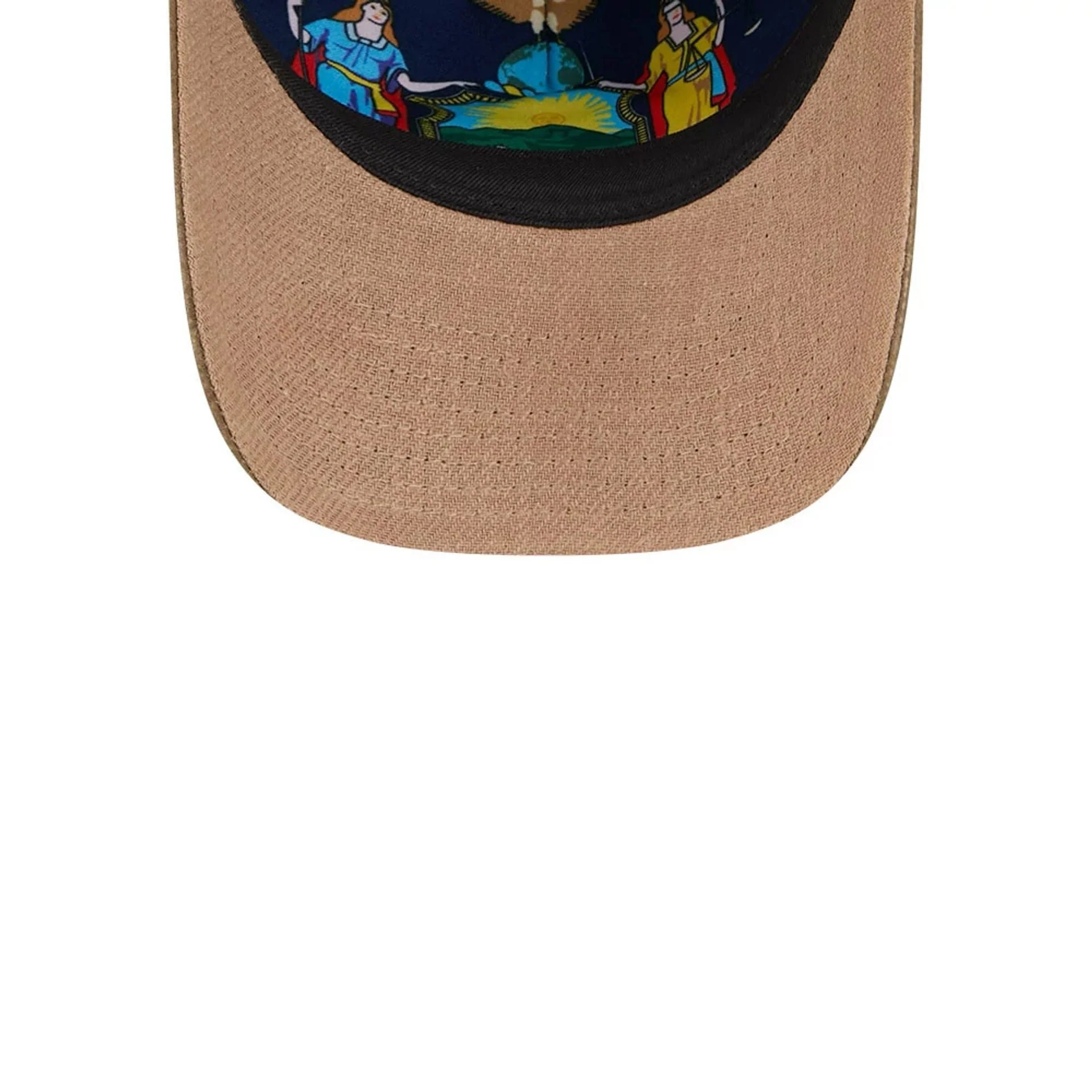 New York Yankees MLB Open Brown 9TWENTY A-Frame Adjustable Cap - Image 7