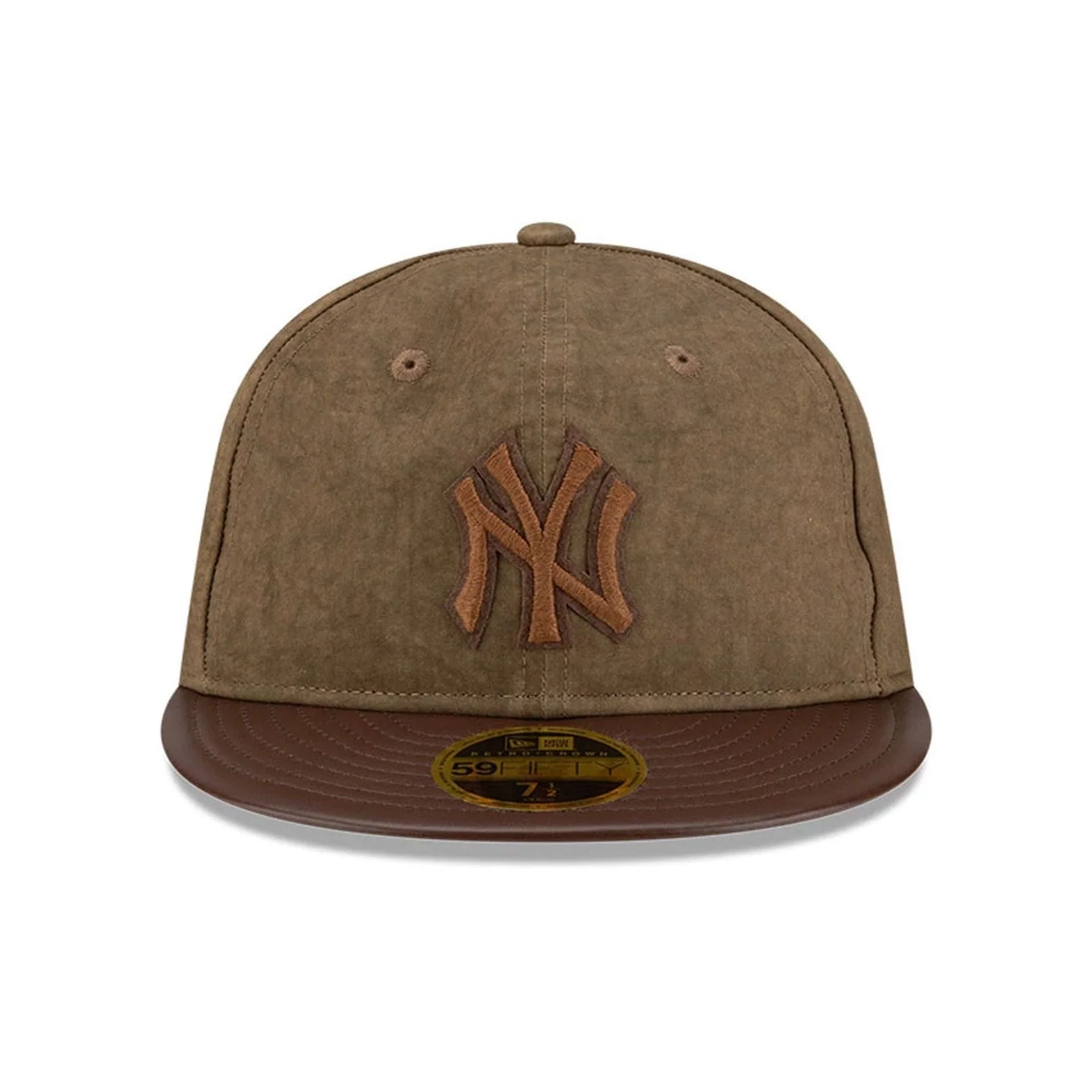 New York Yankees MLB Open Brown Retro Crown 59FIFTY Fitted Cap - Image 3
