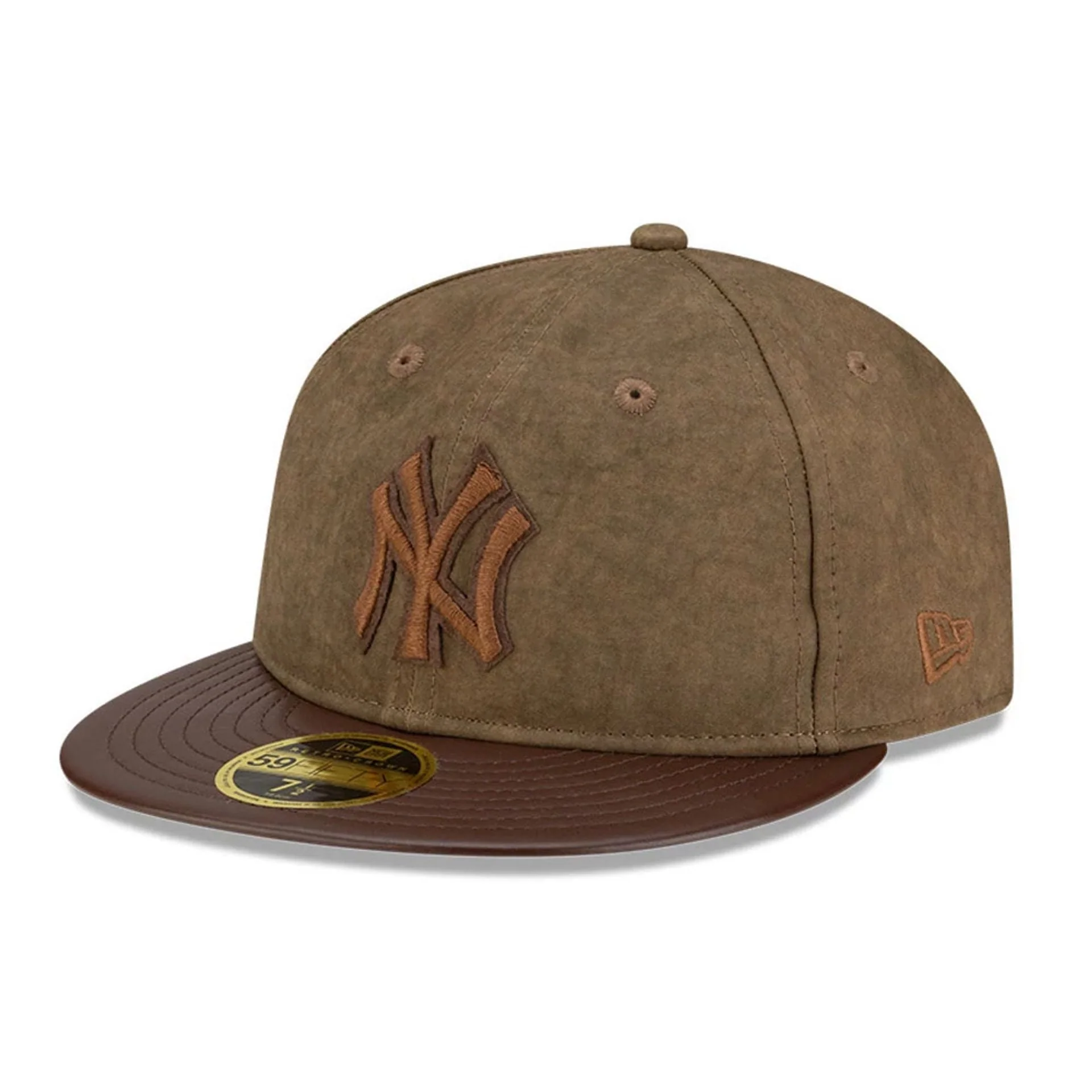 New York Yankees MLB Open Brown Retro Crown 59FIFTY Fitted Cap - Image 4