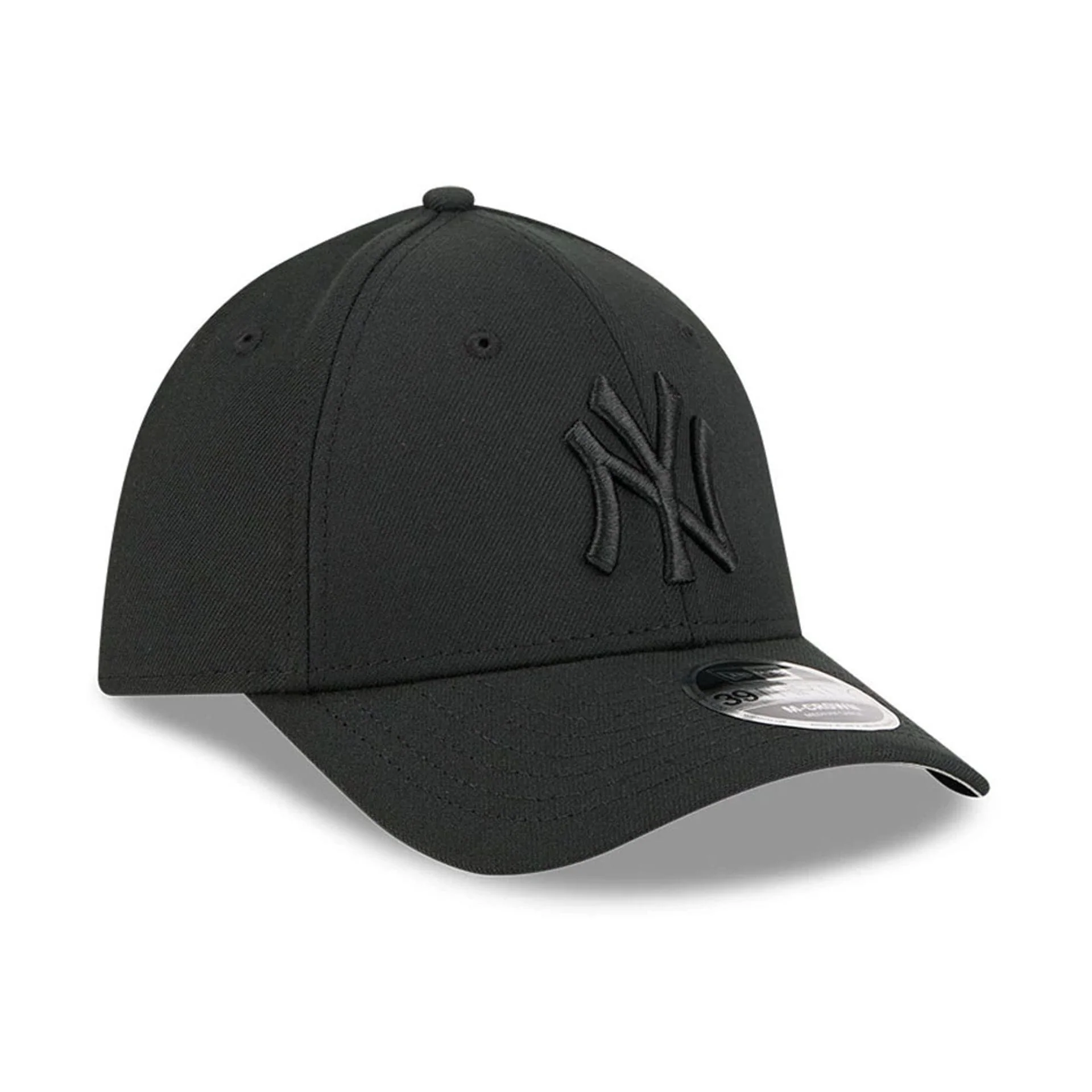 New York Yankees MLB Outline Black 39THIRTY M-Crown Stretch Fit Cap - Image 4