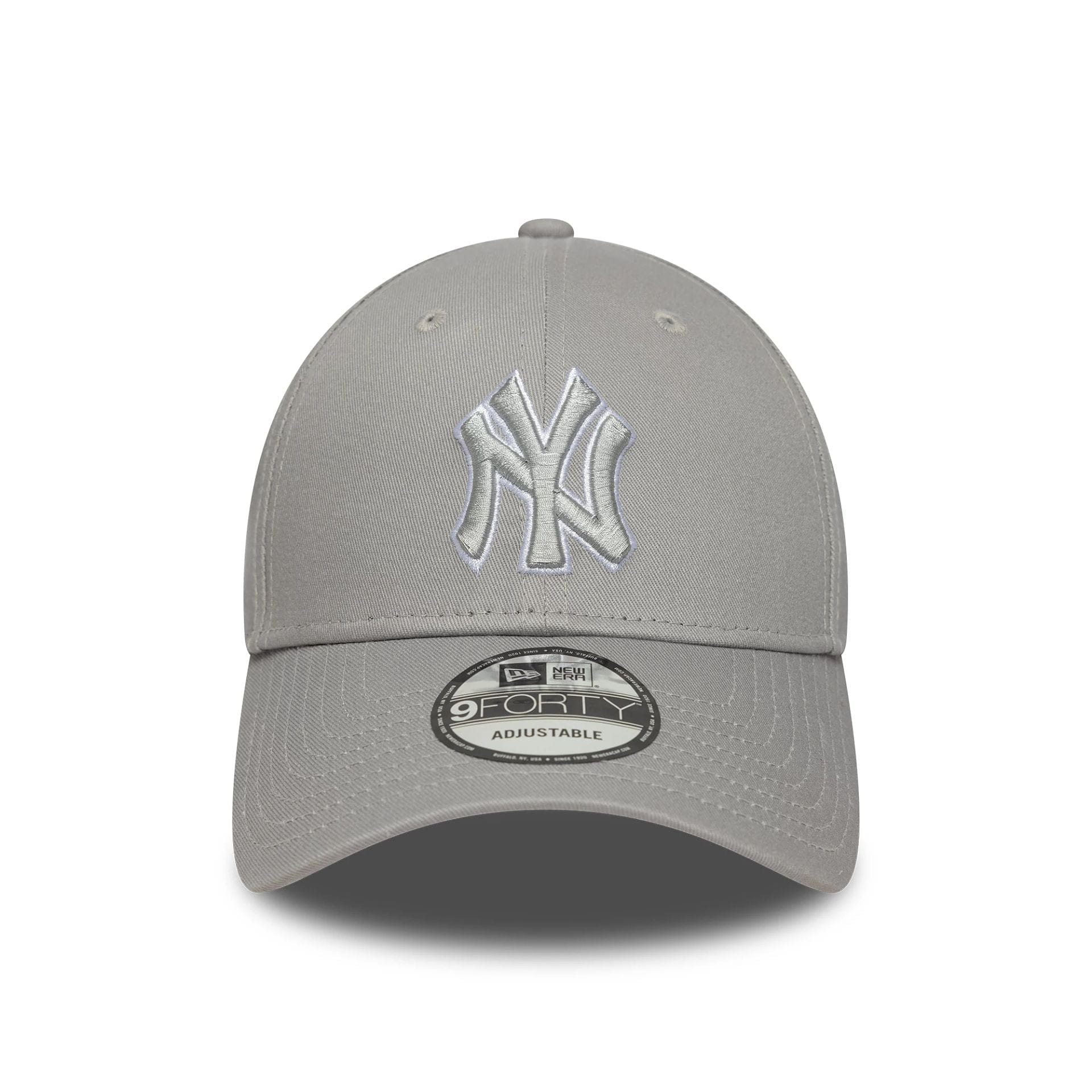 New York Yankees MLB Outline Grey 9FORTY Adjustable Cap - Image 2