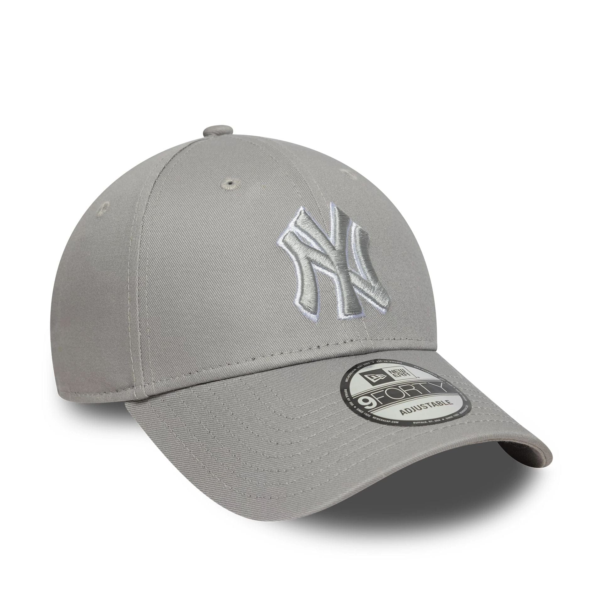 New York Yankees MLB Outline Grey 9FORTY Adjustable Cap - Image 3